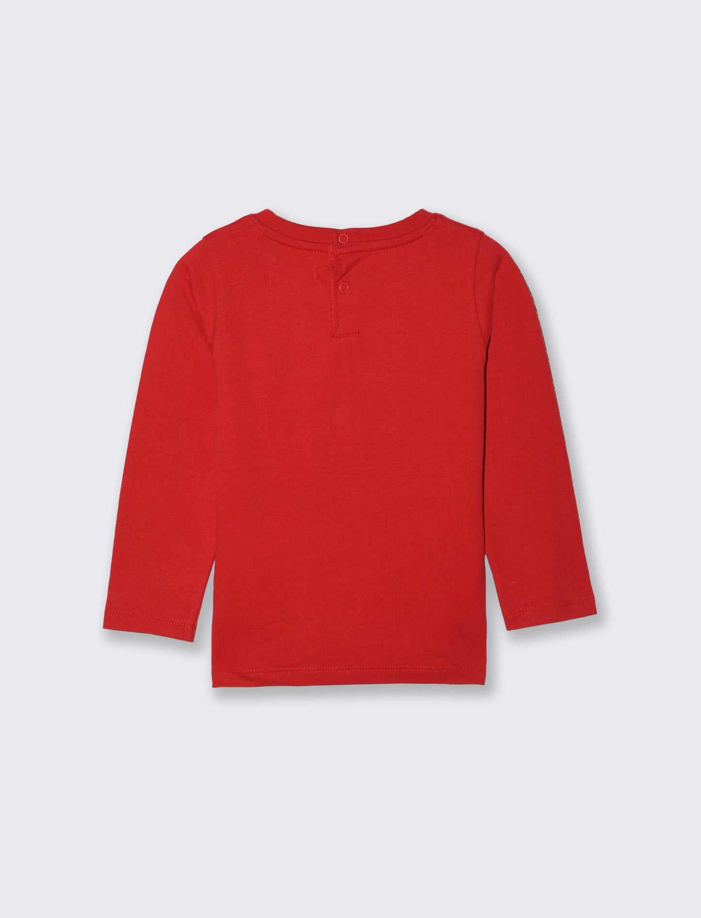 T shirt con applicazione - Rosso