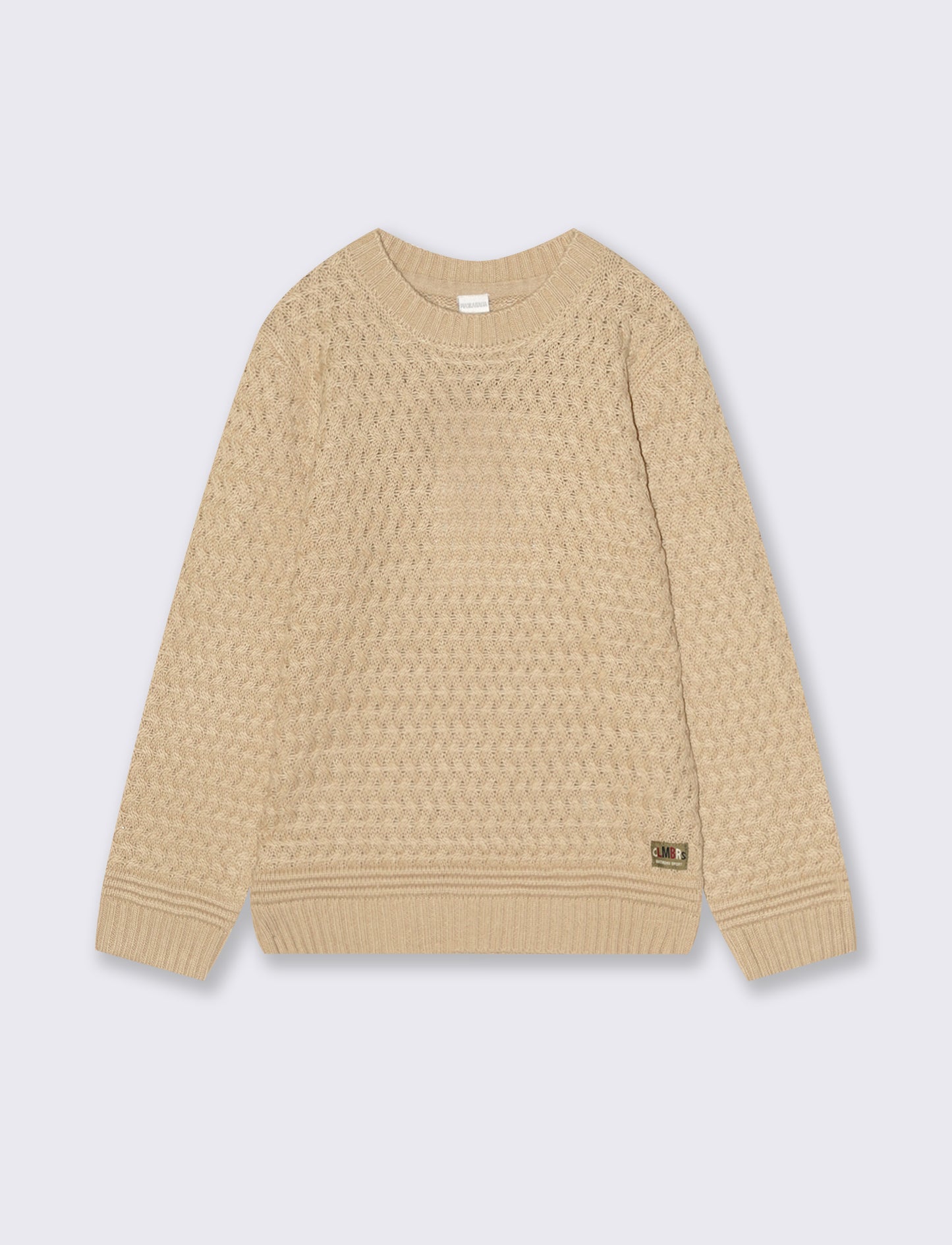 MAGLIA A TRECCE PICCOLE - Beige