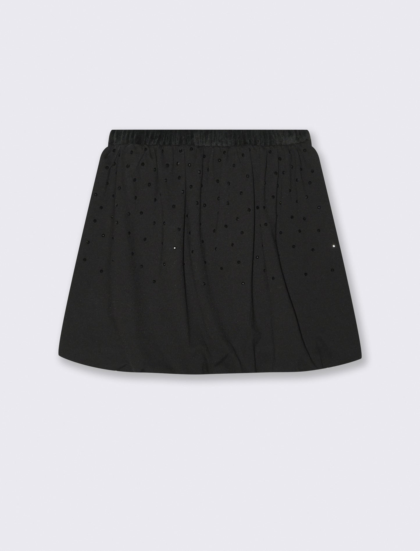 Gonna con strass - Nero