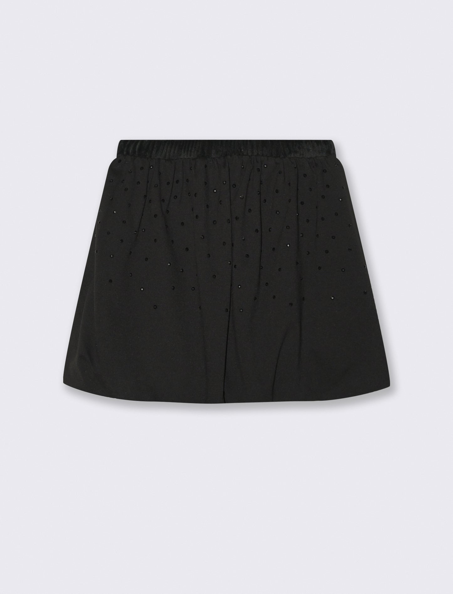 Gonna con strass - Nero