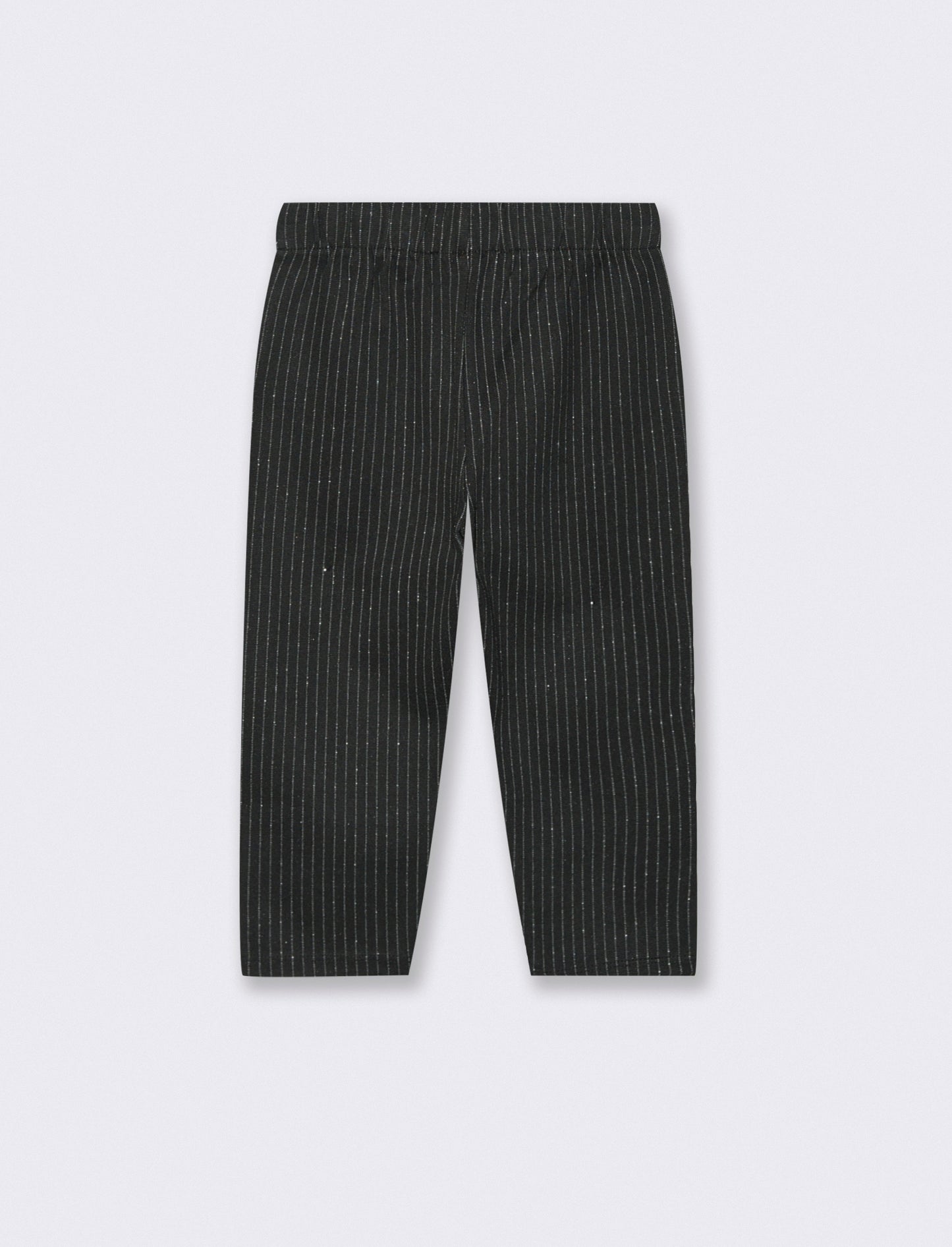 Pantaloni con bottoni gioiello - Nero