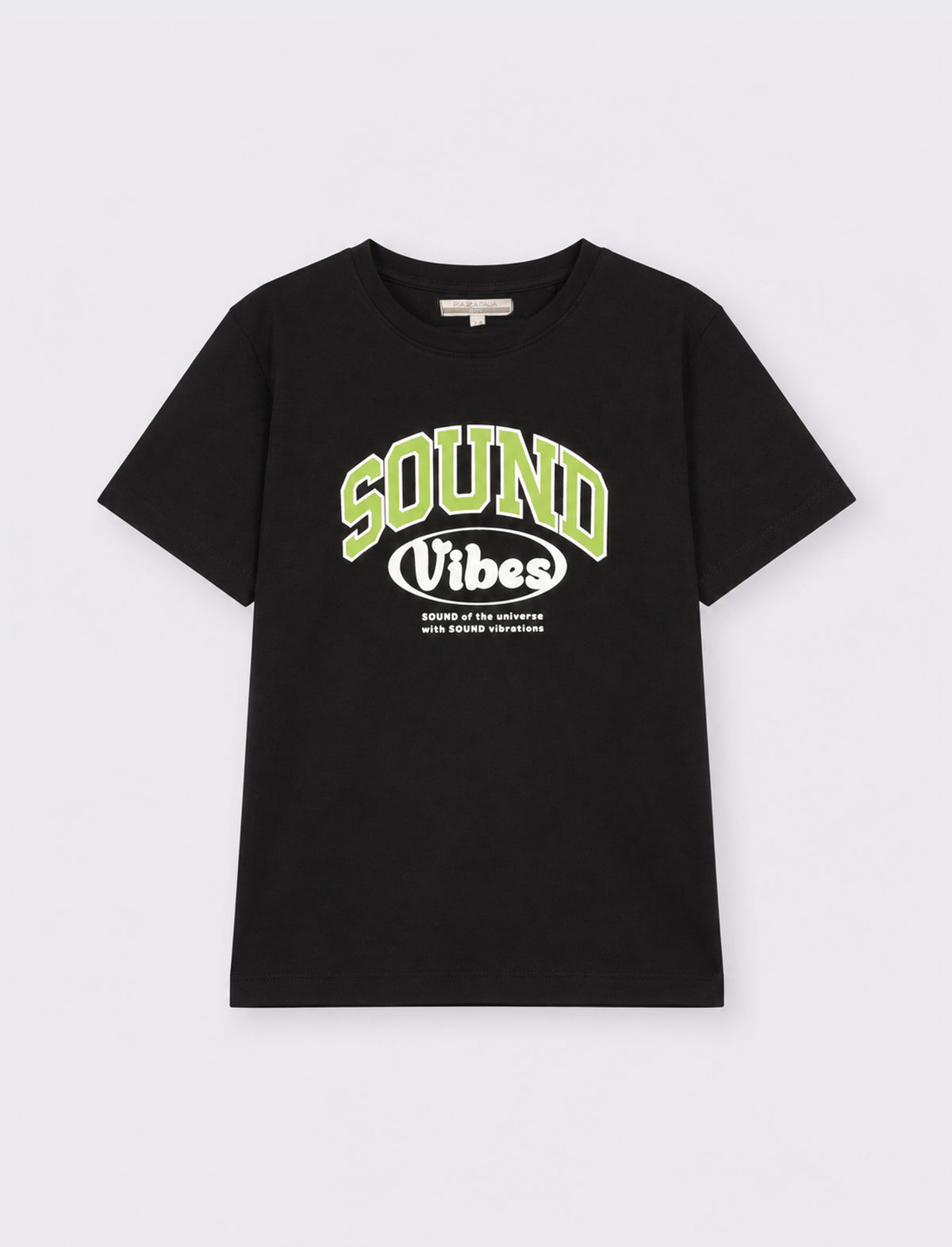 T-shirt con stampa - Nero