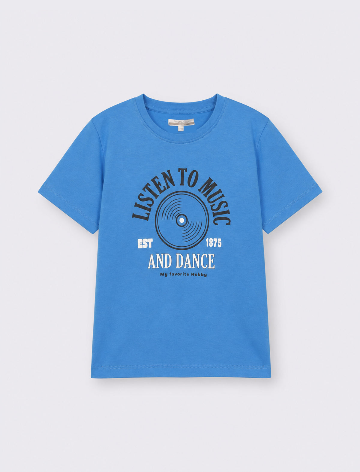 T-shirt con stampa - Turchese