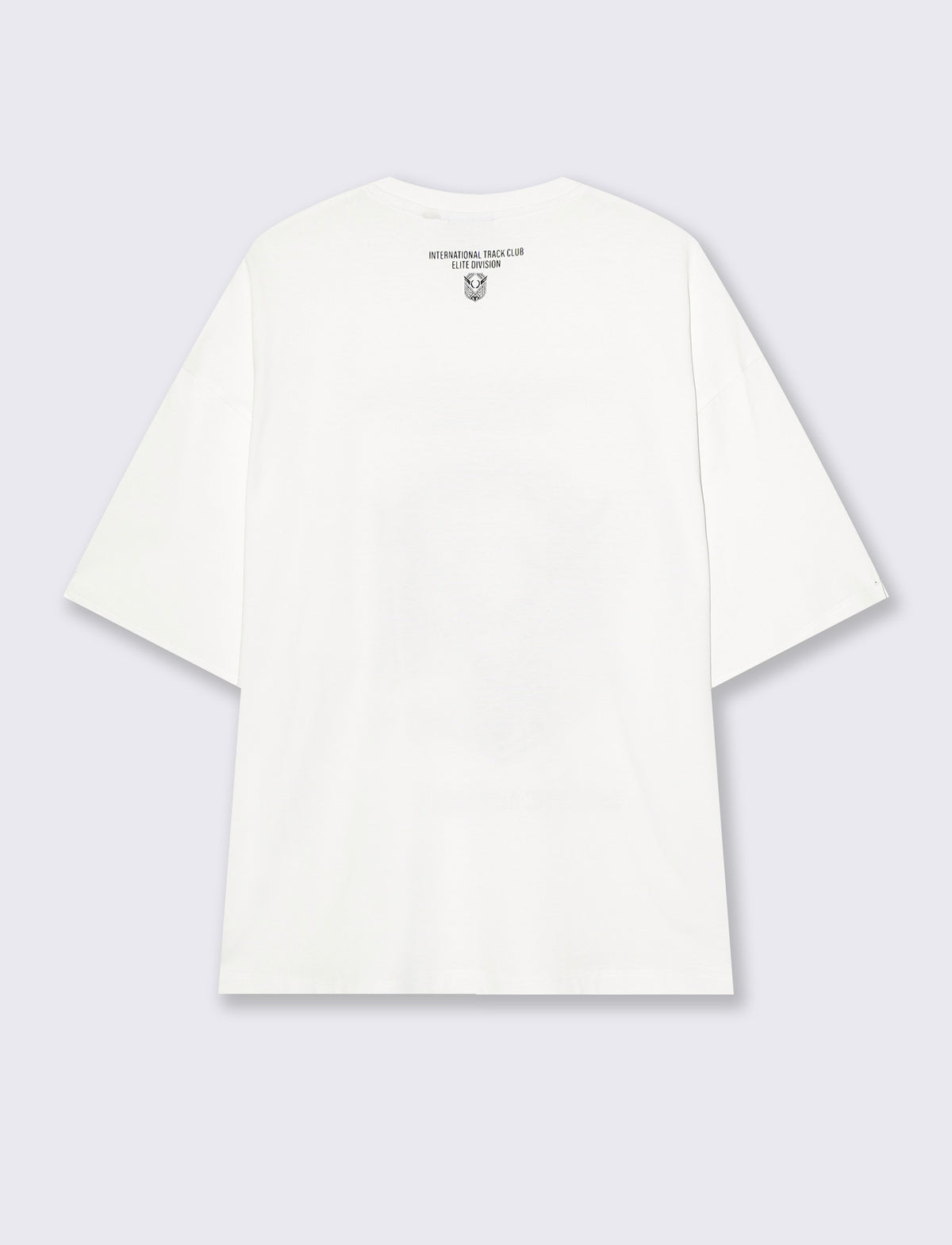 T-SHIRT IN COTONE CON STAMPE BOXY FIT - Bianco