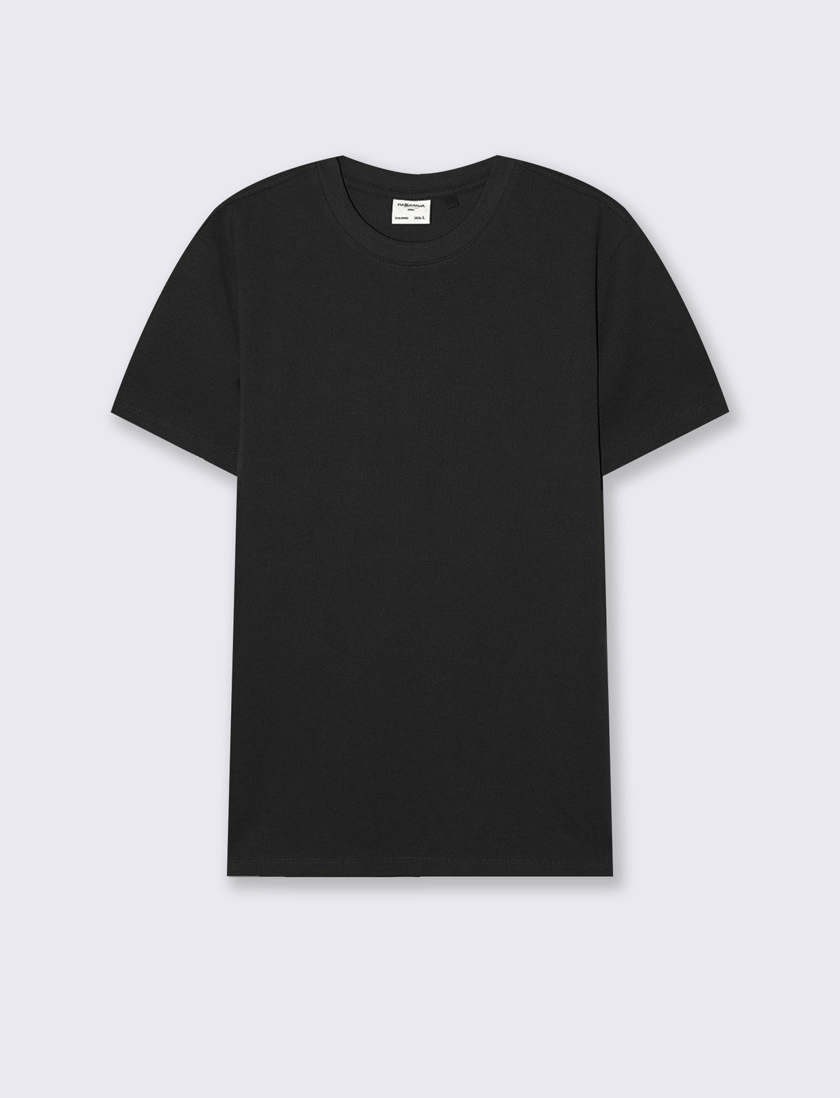 T-SHIRT IN PIQUET PREMIUM - Nero