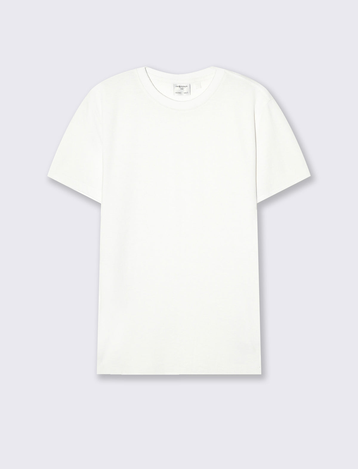 T-SHIRT IN PIQUET PREMIUM - Bianco