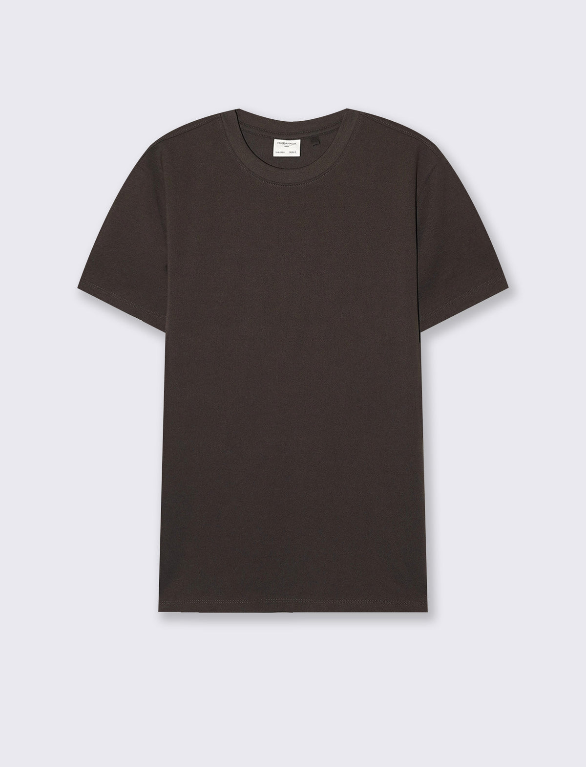 T-SHIRT IN PIQUET PREMIUM - Moro