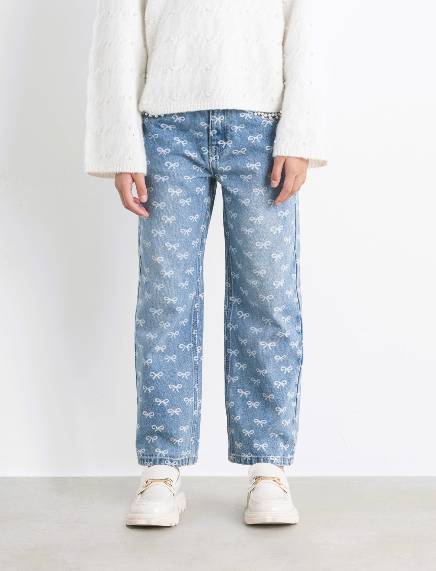 Jeans gamba larga - Denim