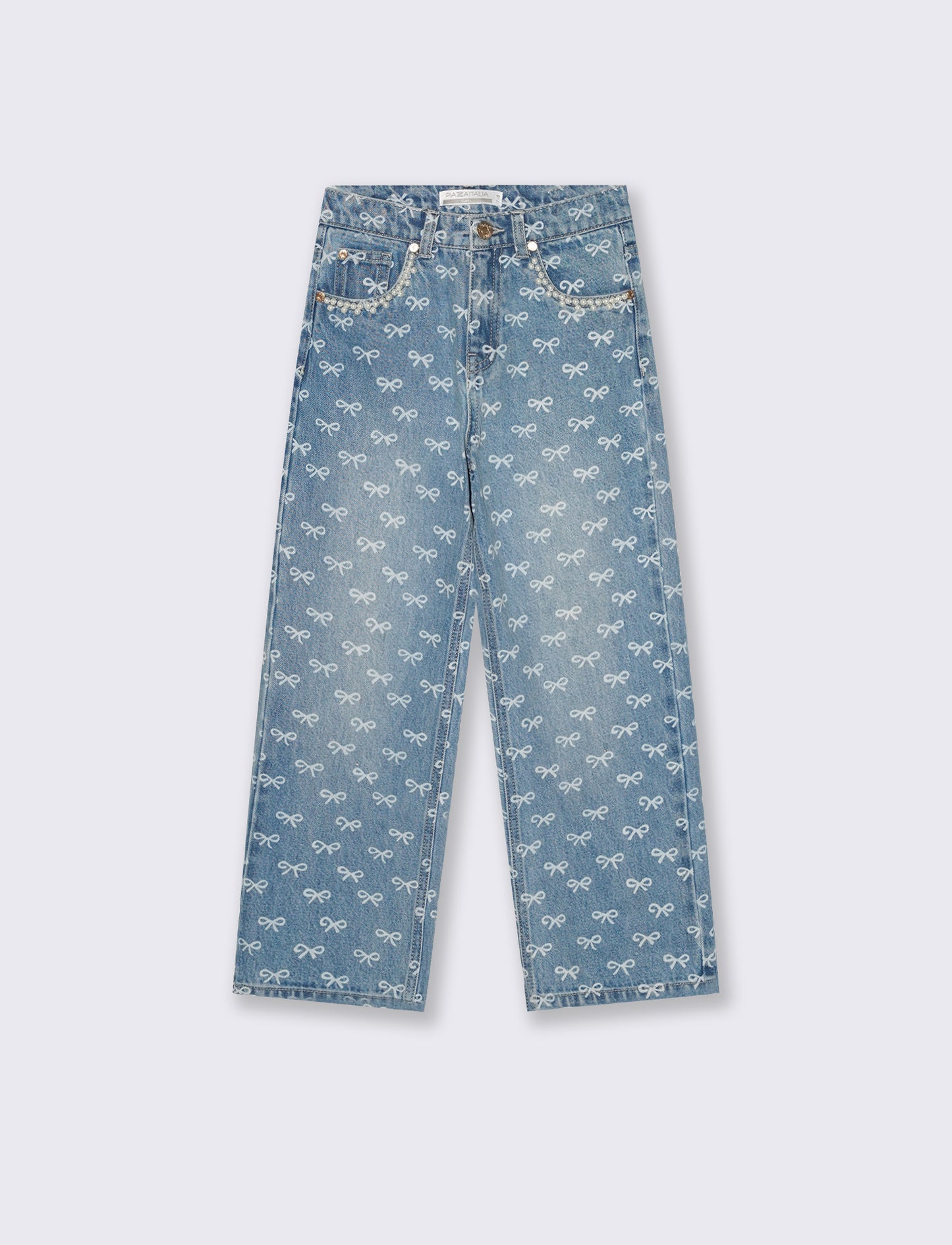 Jeans gamba larga - Denim
