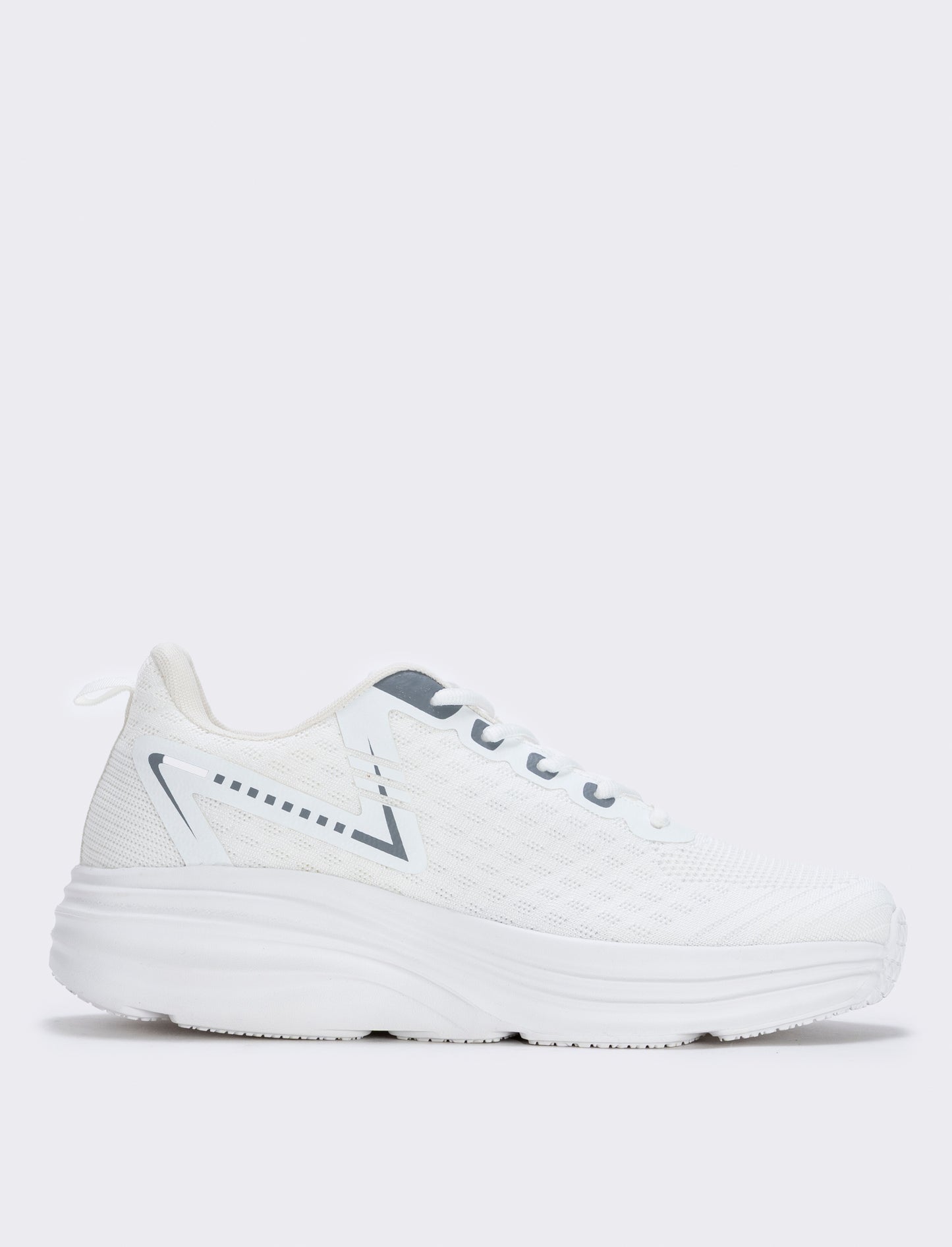 Scarpa ginnica uomo in tessuto bianco - Bianco