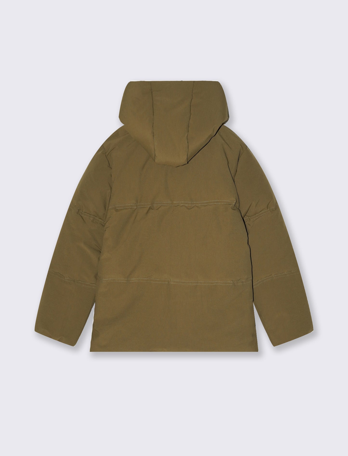 GIUBBOTTO CON CAPPUCCIO - Verde militare