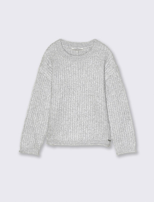 MAGLIONCINO LUREX - Grigio