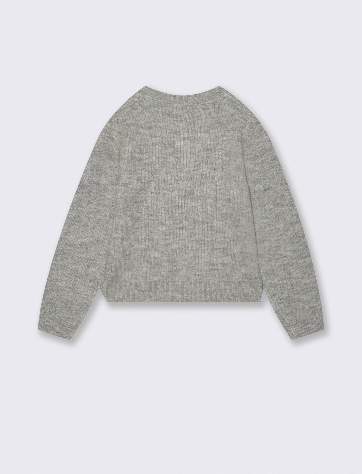 MAGLIA CON BOTTONI - Grigio
