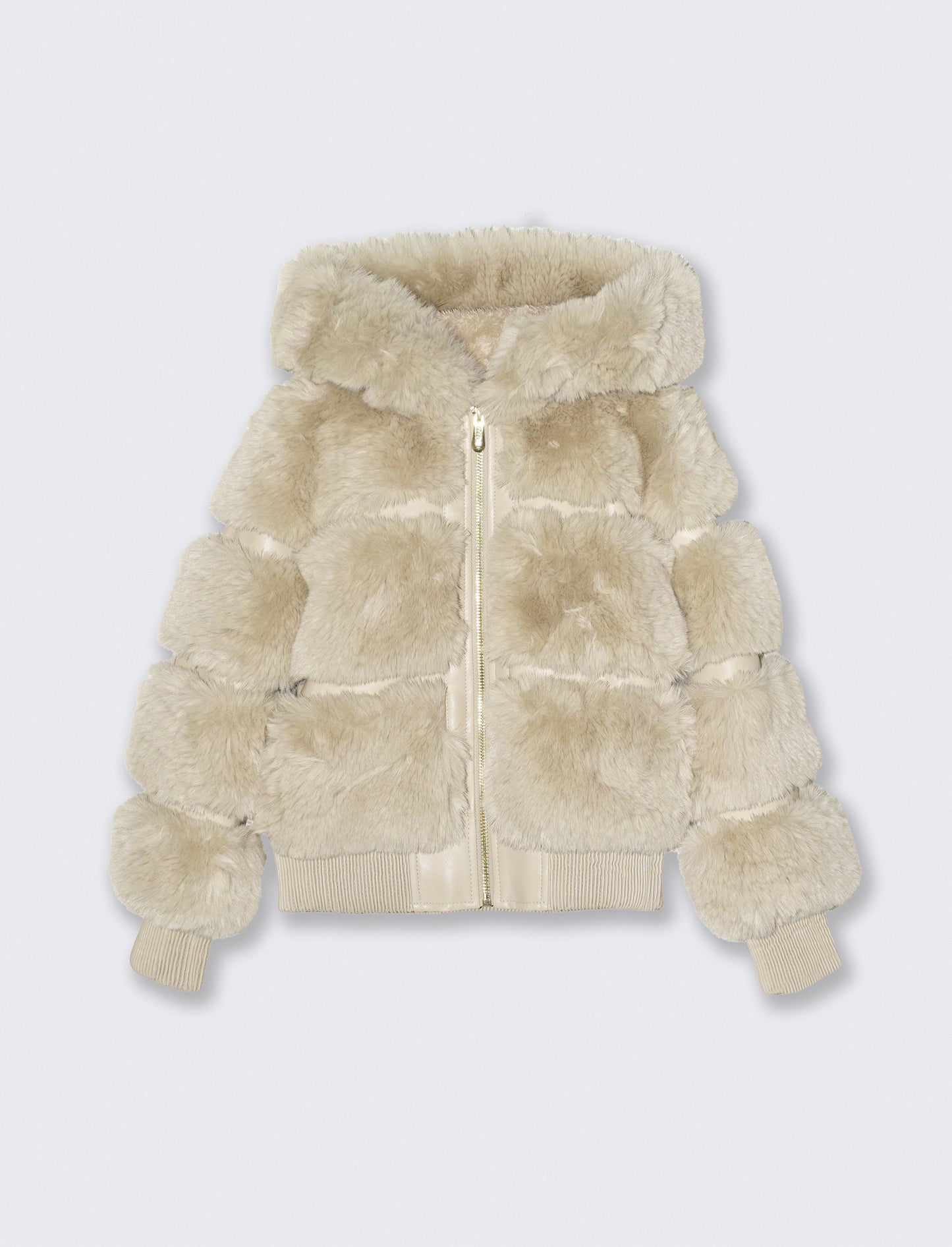 Giubbino con pelliccia - Beige