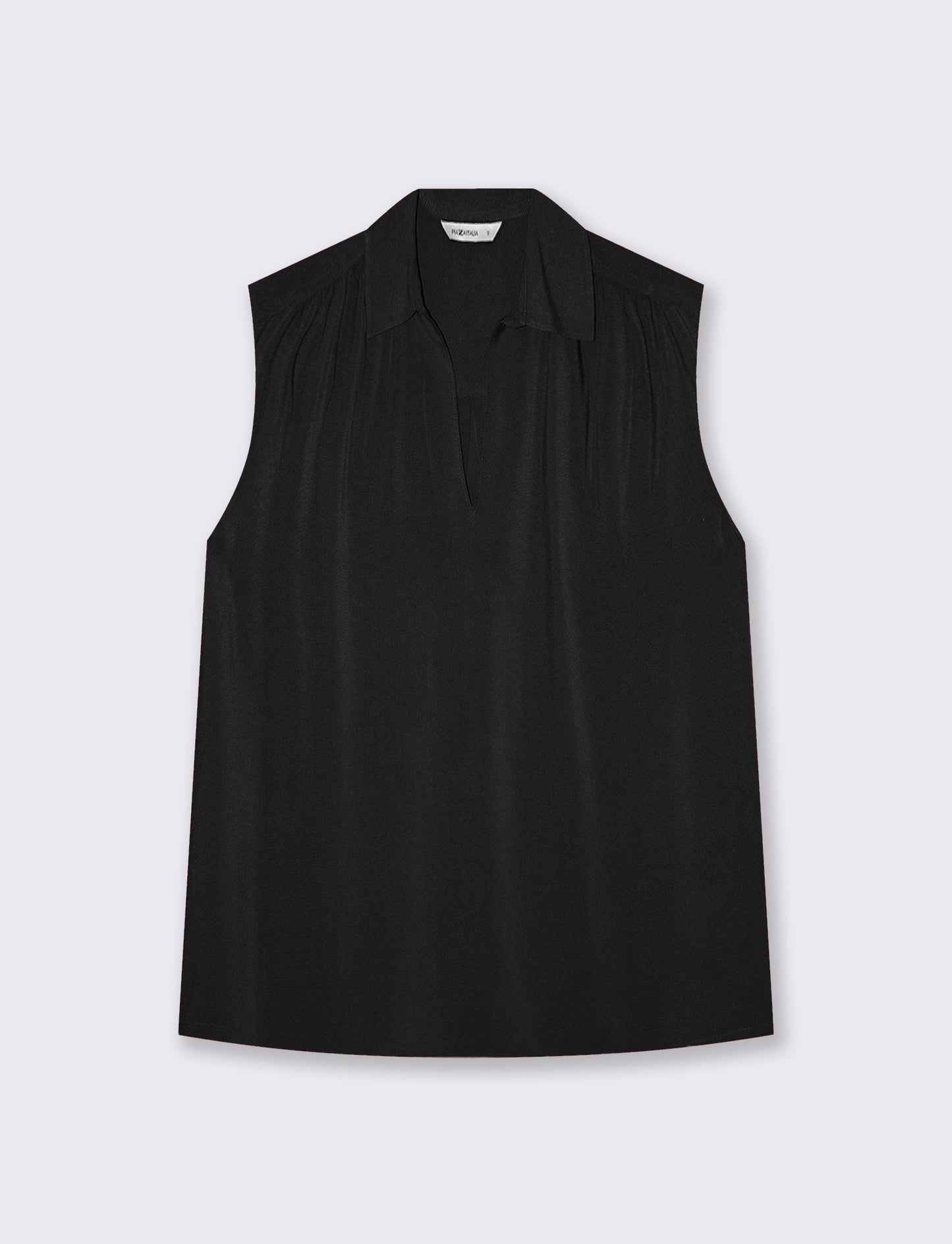 Casacca con Scollo a V Elegante - Nero