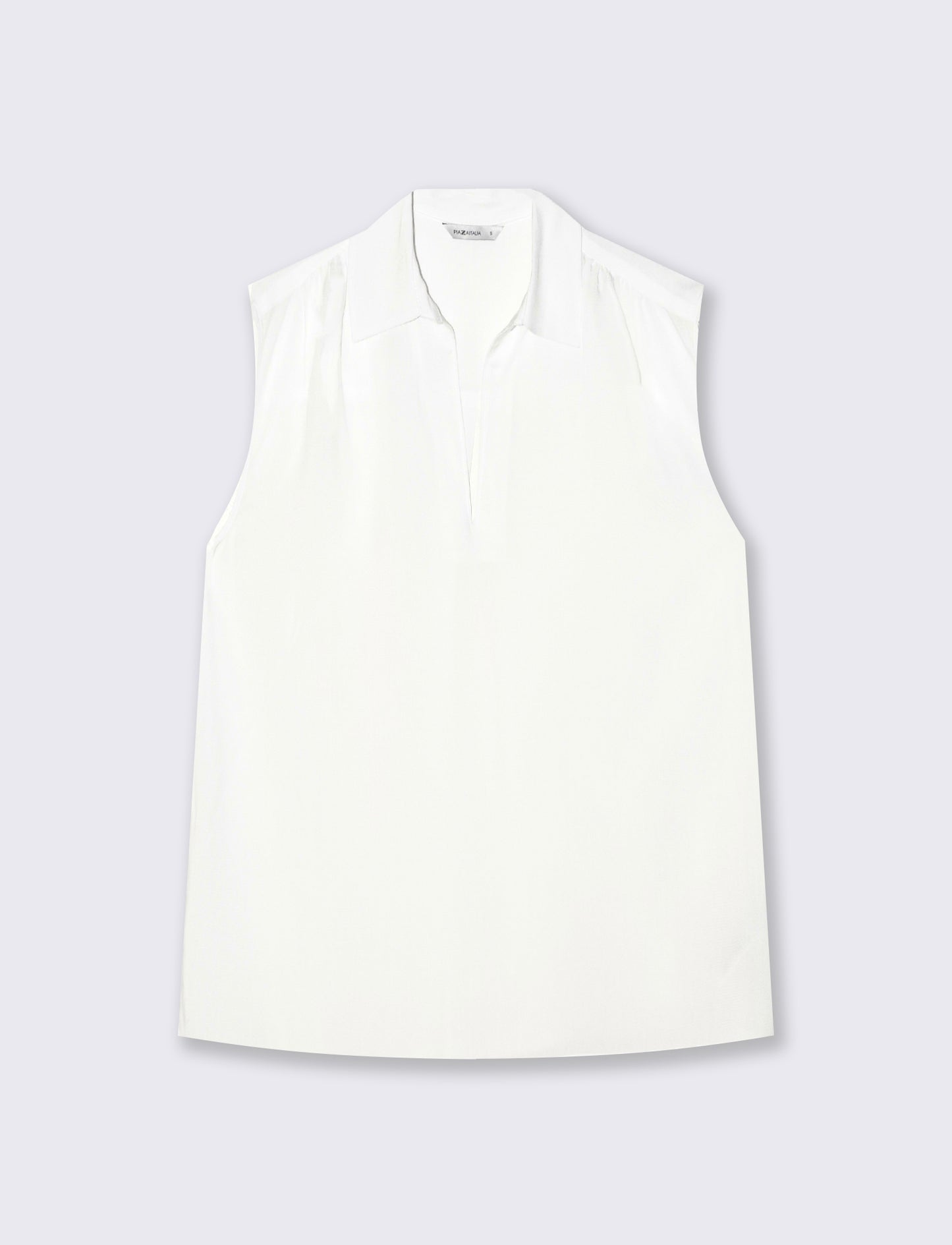 Casacca con Scollo a V Elegante - Bianco