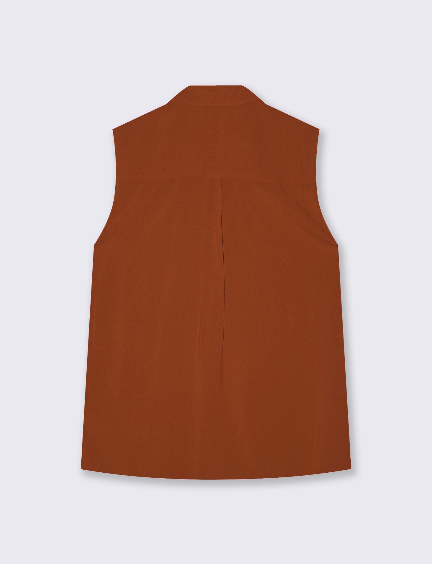 Casacca con Scollo a V Elegante - Cognac