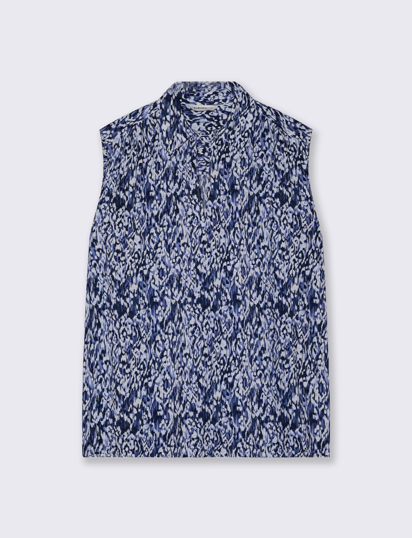 Blusa Giro Maniche Stampata Scollo a V - var 2
