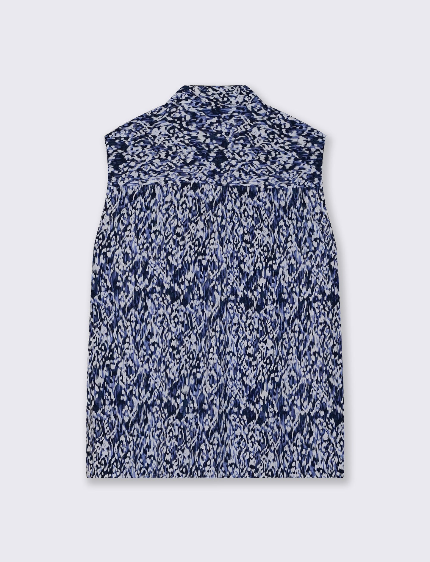 Blusa Giro Maniche Stampata Scollo a V - var 2