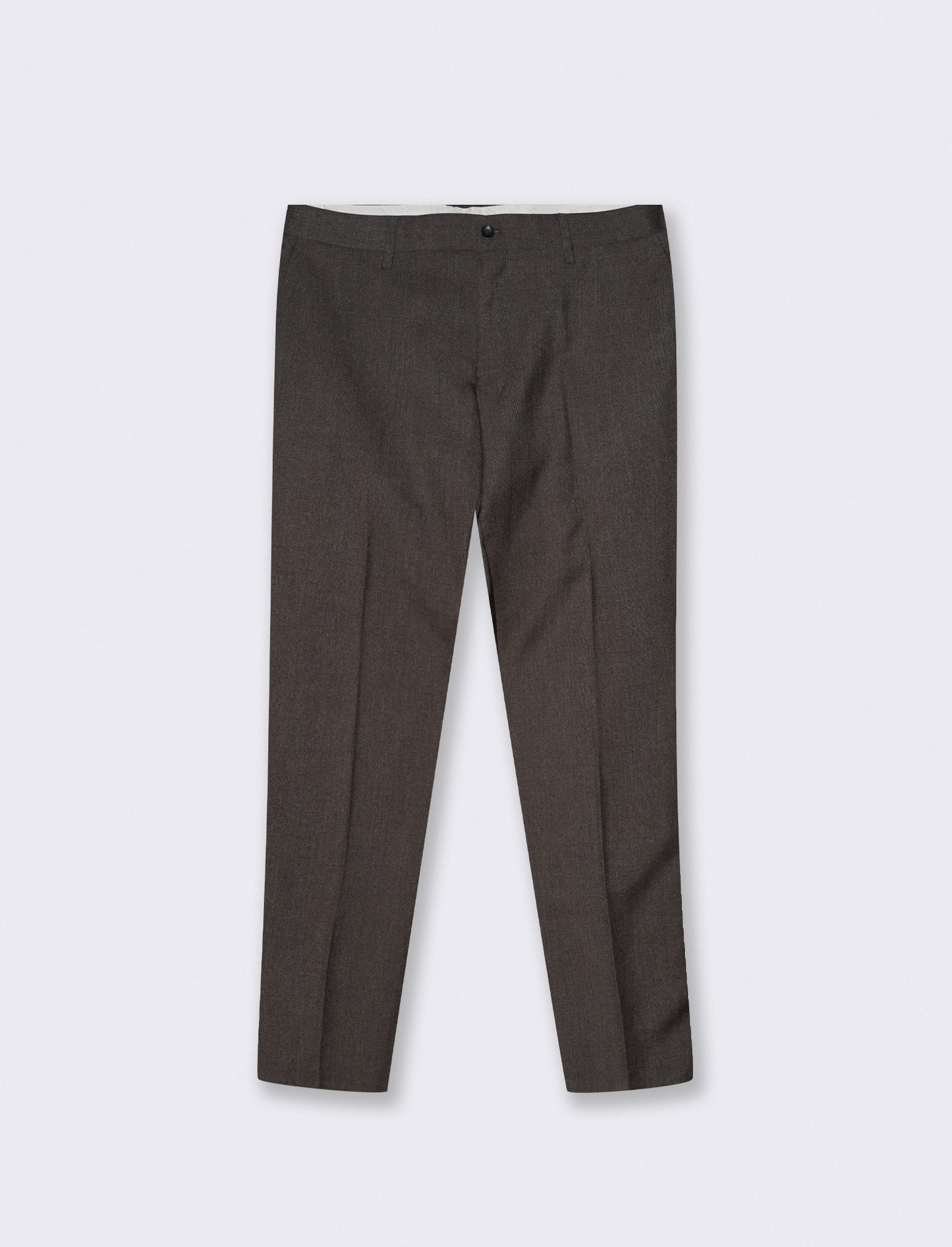 PANTALONI DA COMPLETO A QUADRI FORMAL FIT: - Moro