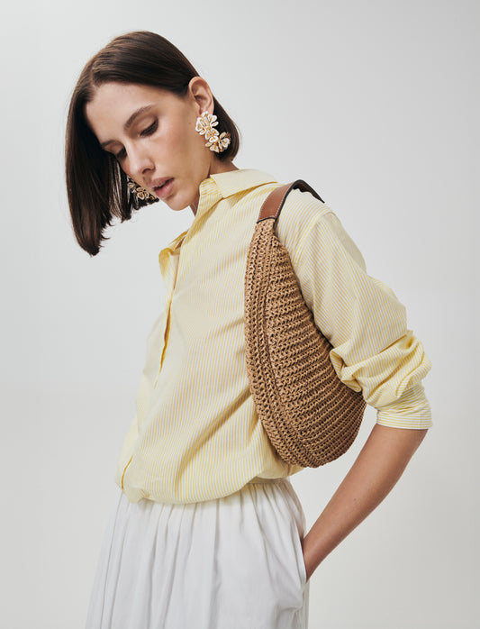 Camicia a righe manica lunga regular - var 2