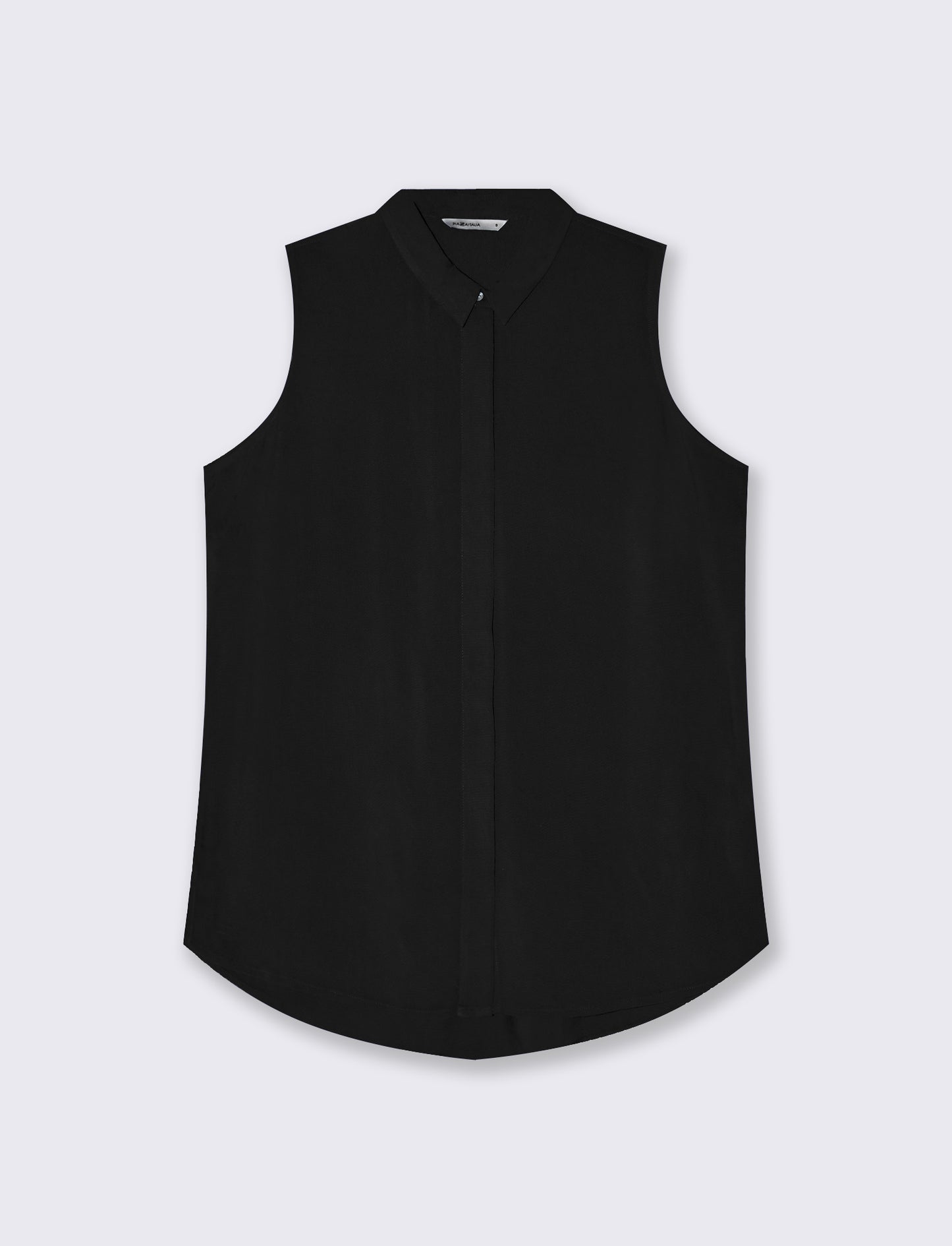 Basic Short Sleeve Shirt - Black