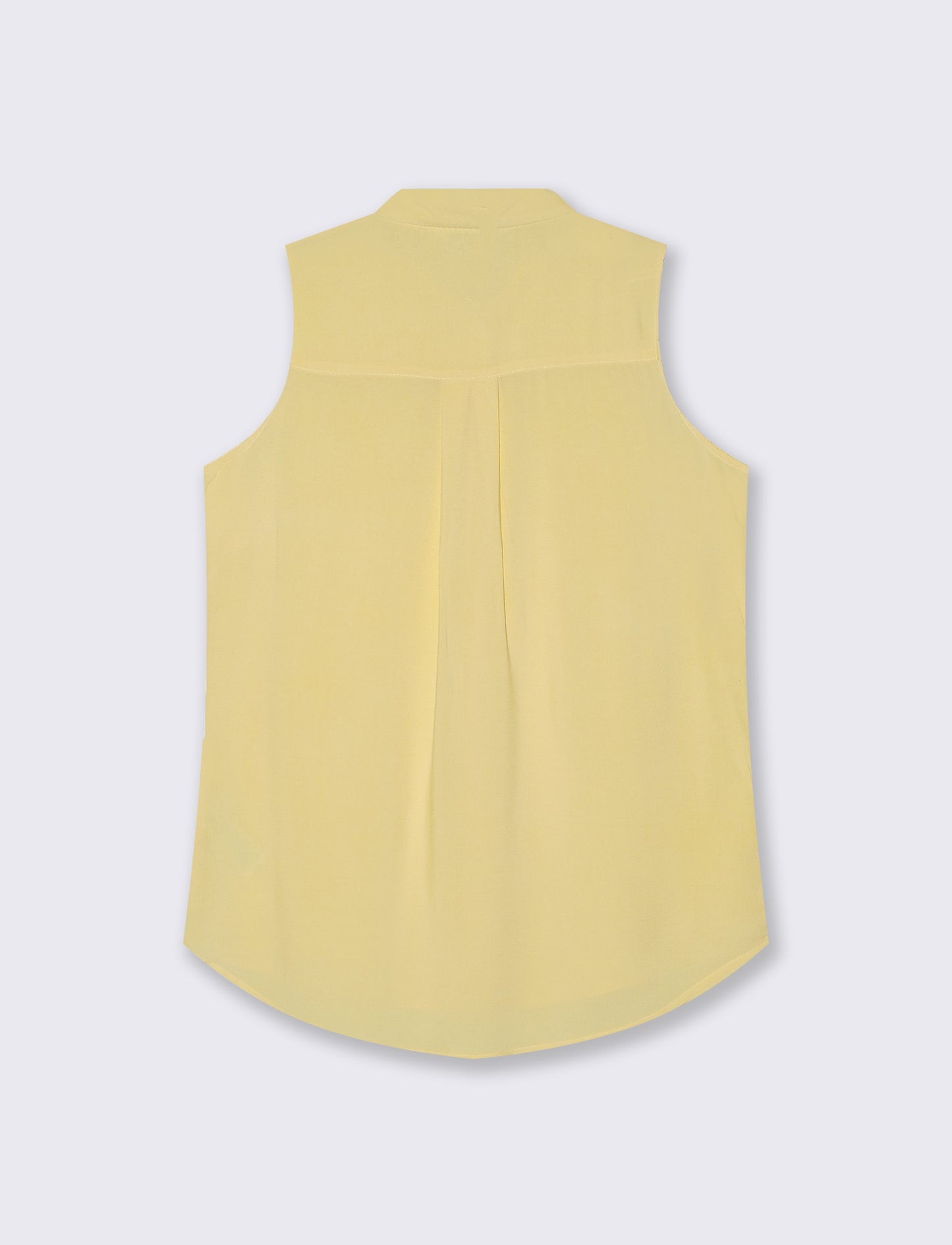 Camicia Giro Manica Basica - Giallo pastello