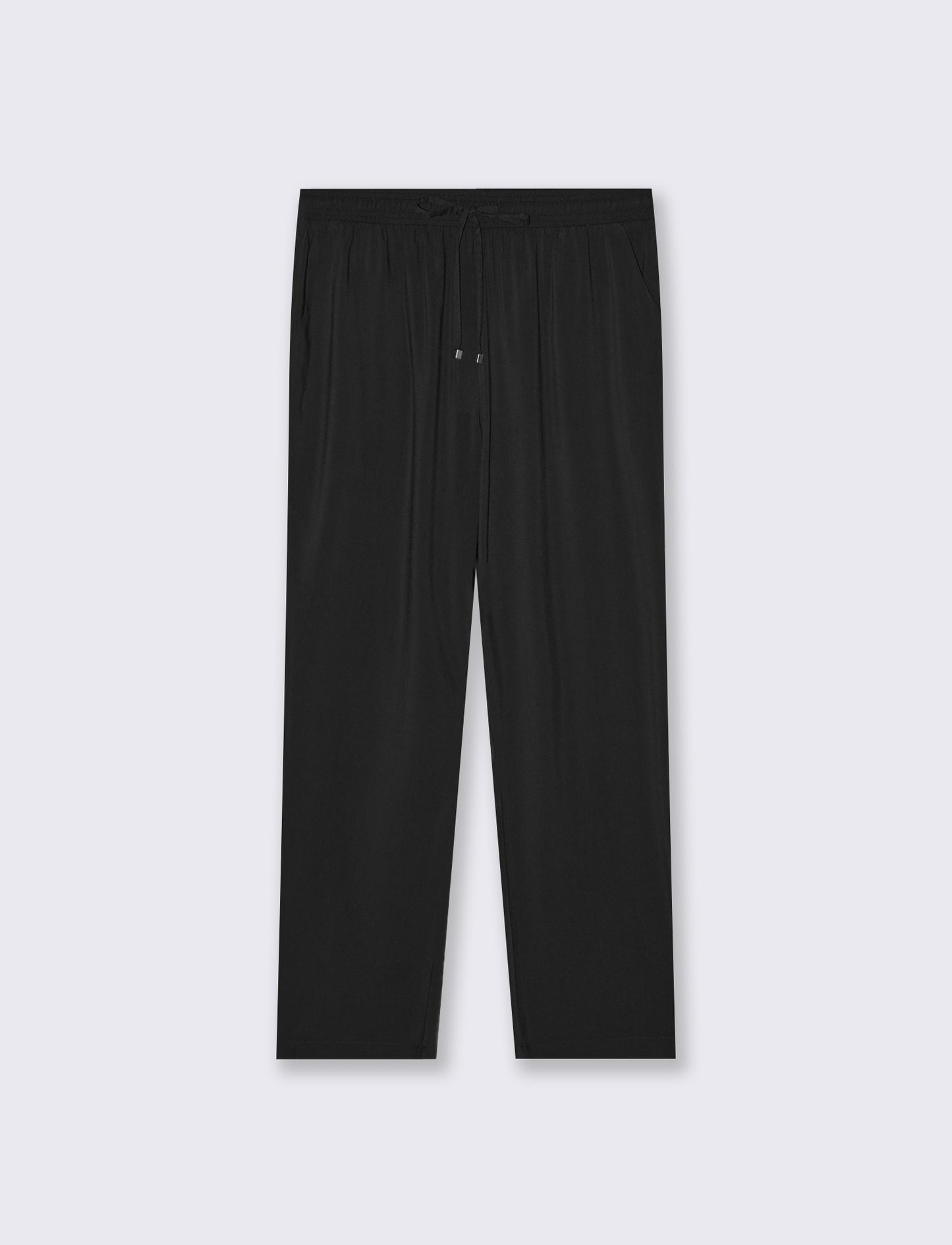 Pantalone con Coulisse ed Elastico - Nero