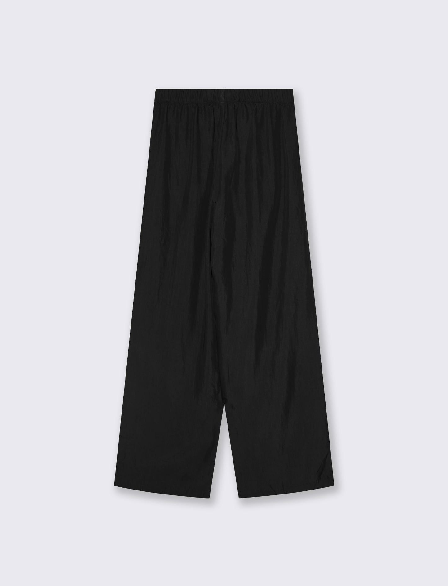 Pantalone con coulisse e tasche - Nero
