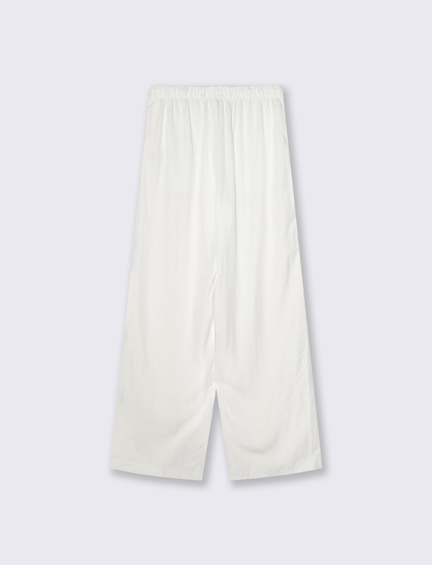 Pantalone con coulisse e tasche - Bianco