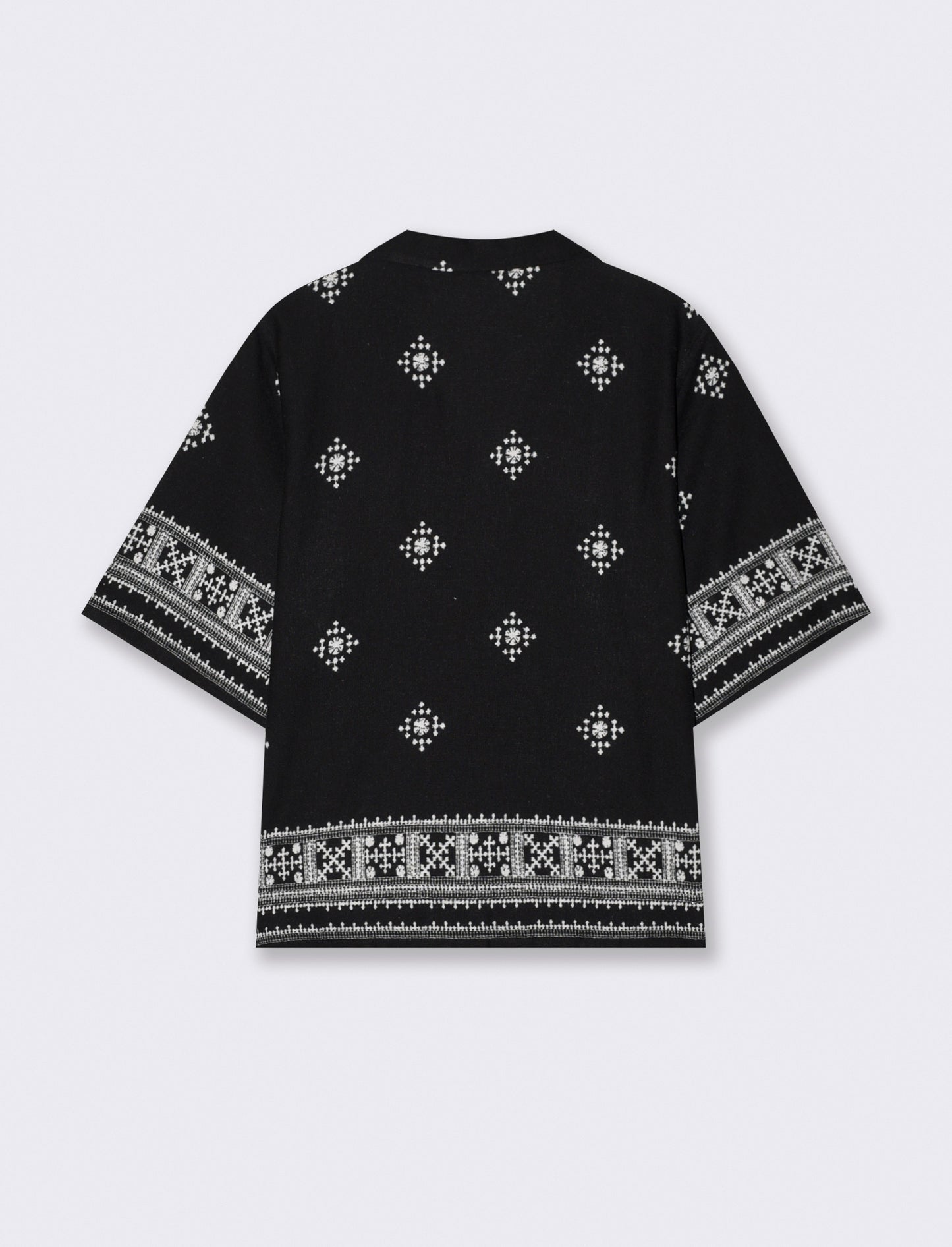 Short Sleeve V-Neck Shirt - 
