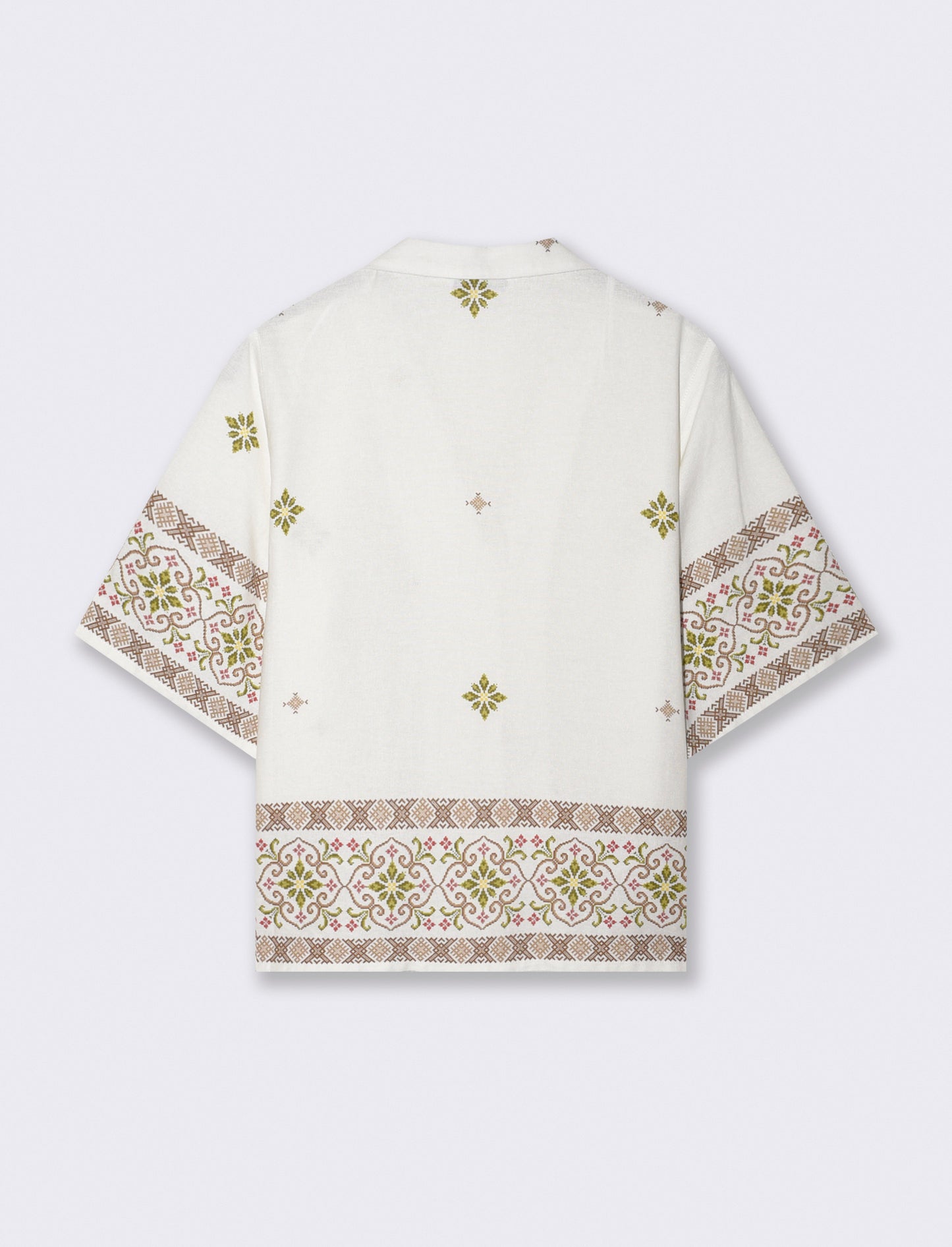Short Sleeve V-Neck Shirt - 