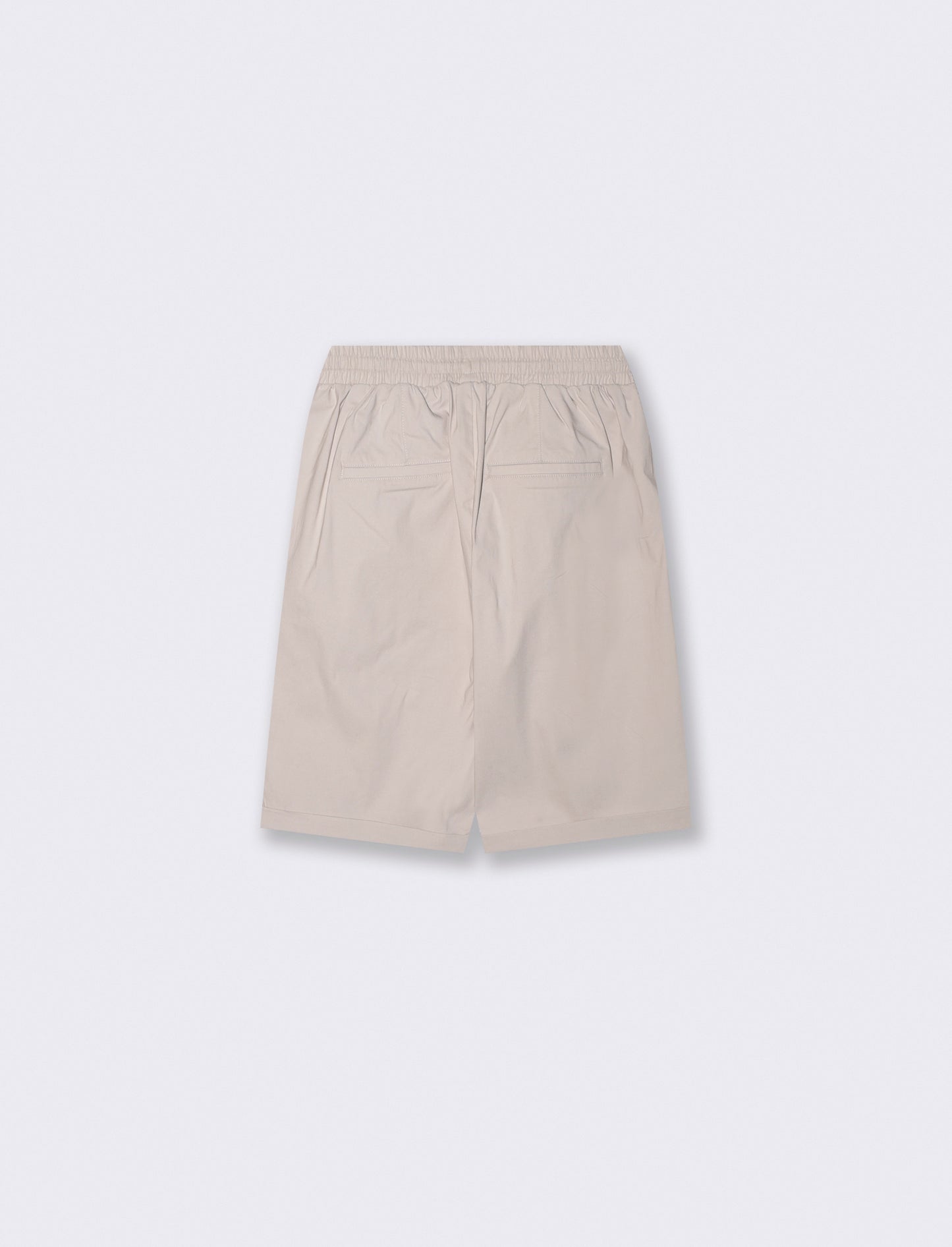 Bermuda con coulisse ed elastico - Sabbia