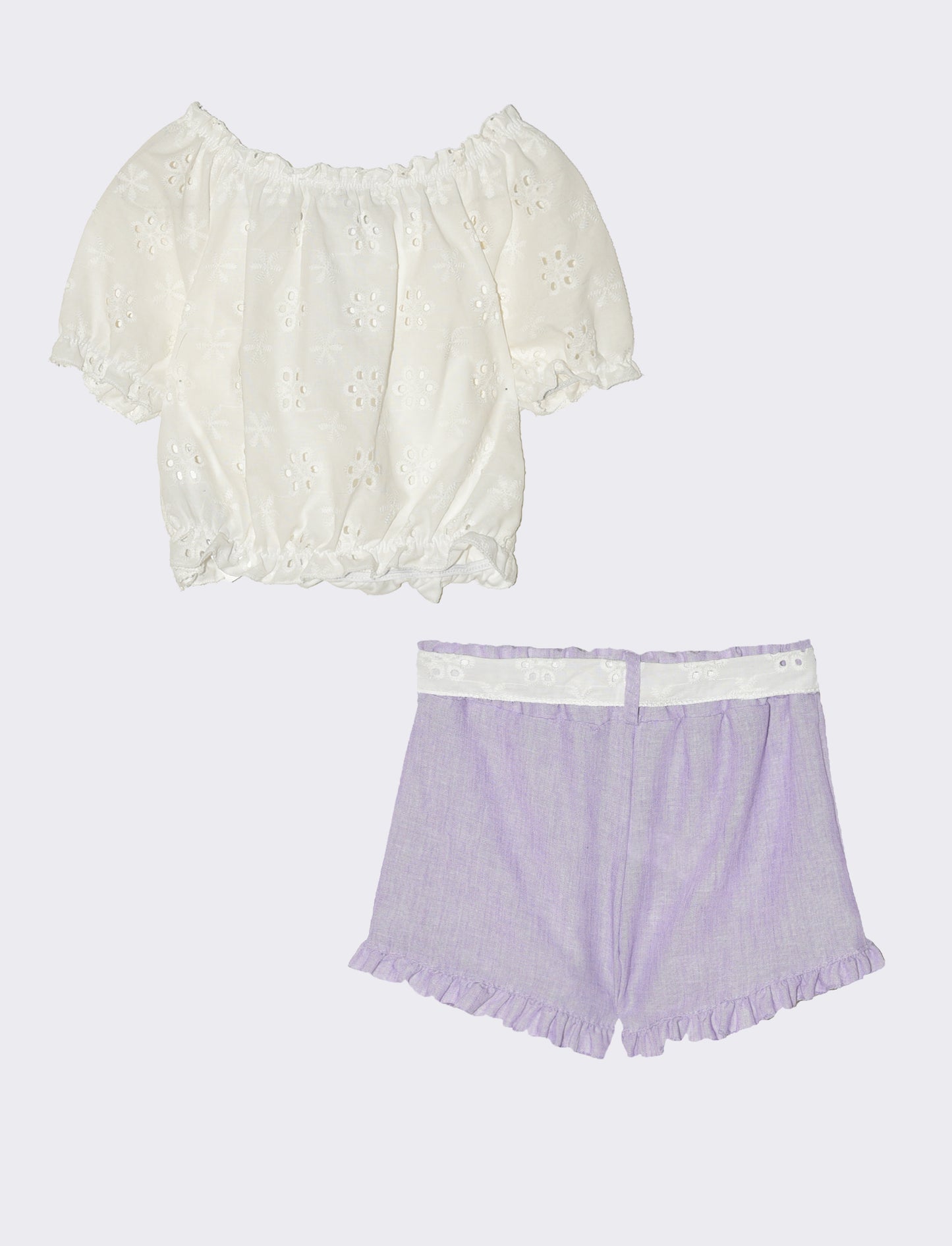 Completo da bambina - Lilla