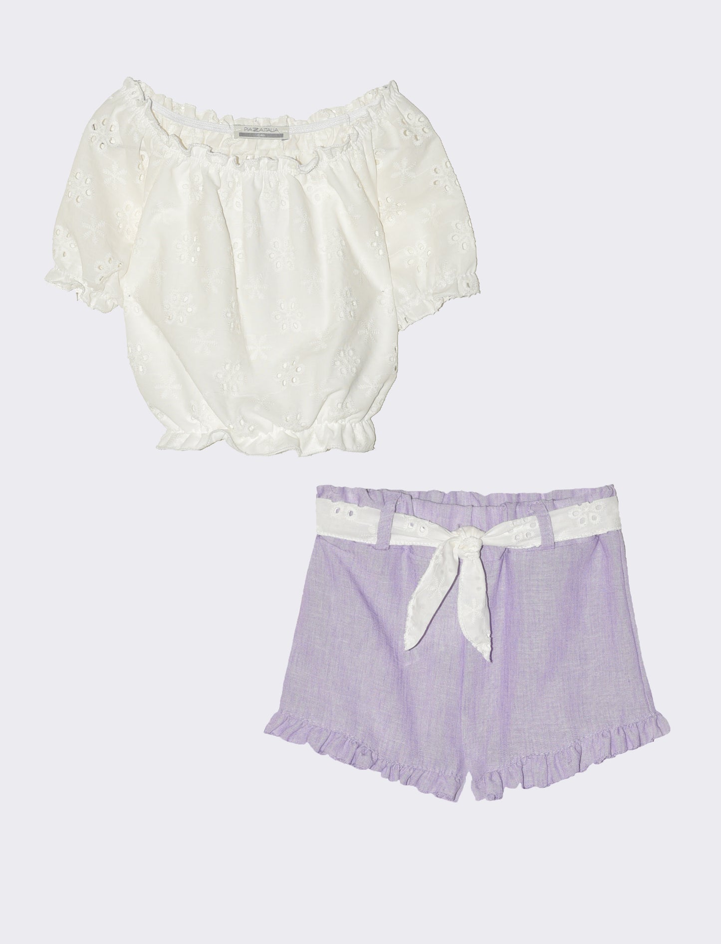 Completo da bambina - Lilla