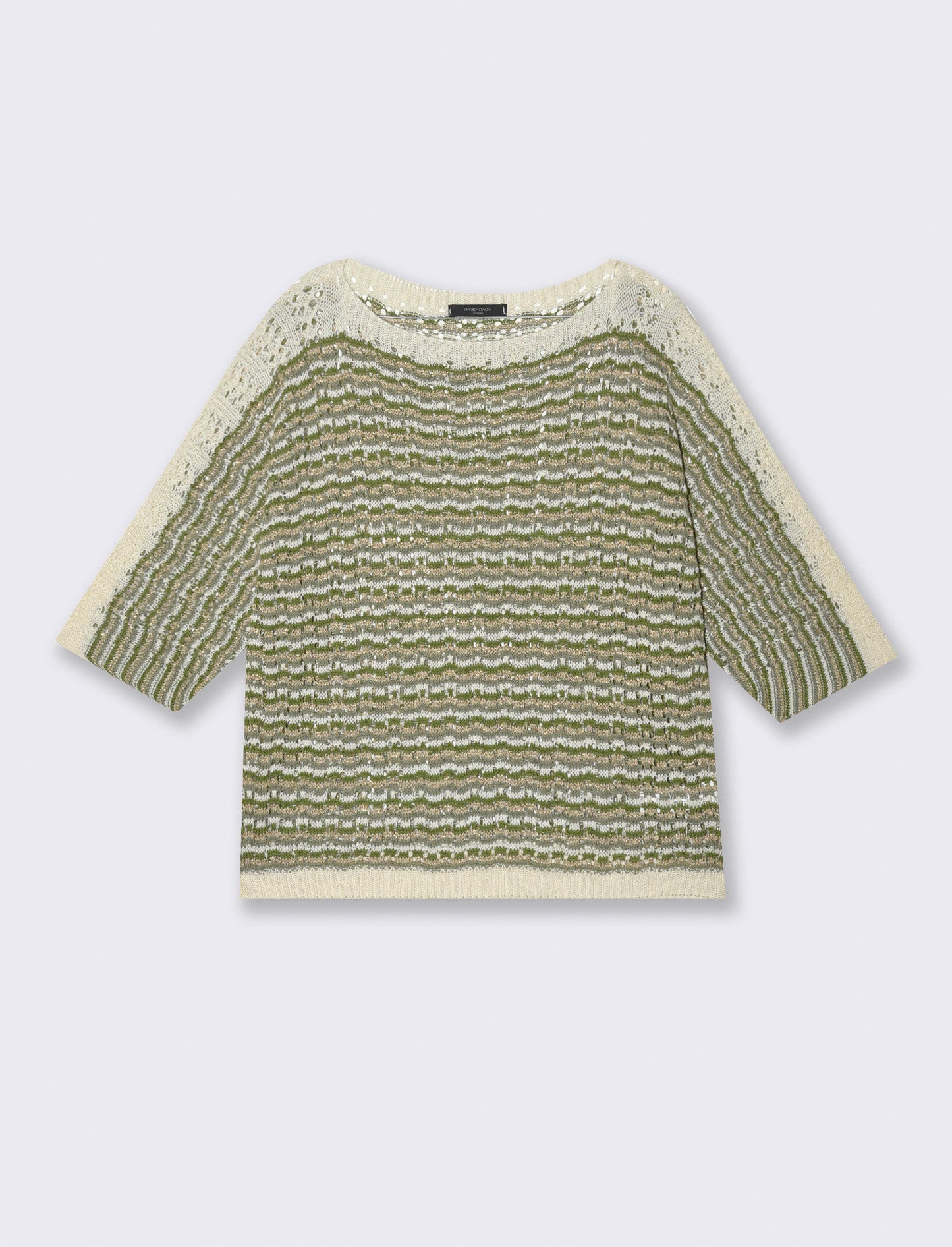 Pullover con maniche a tre quarti - var 1