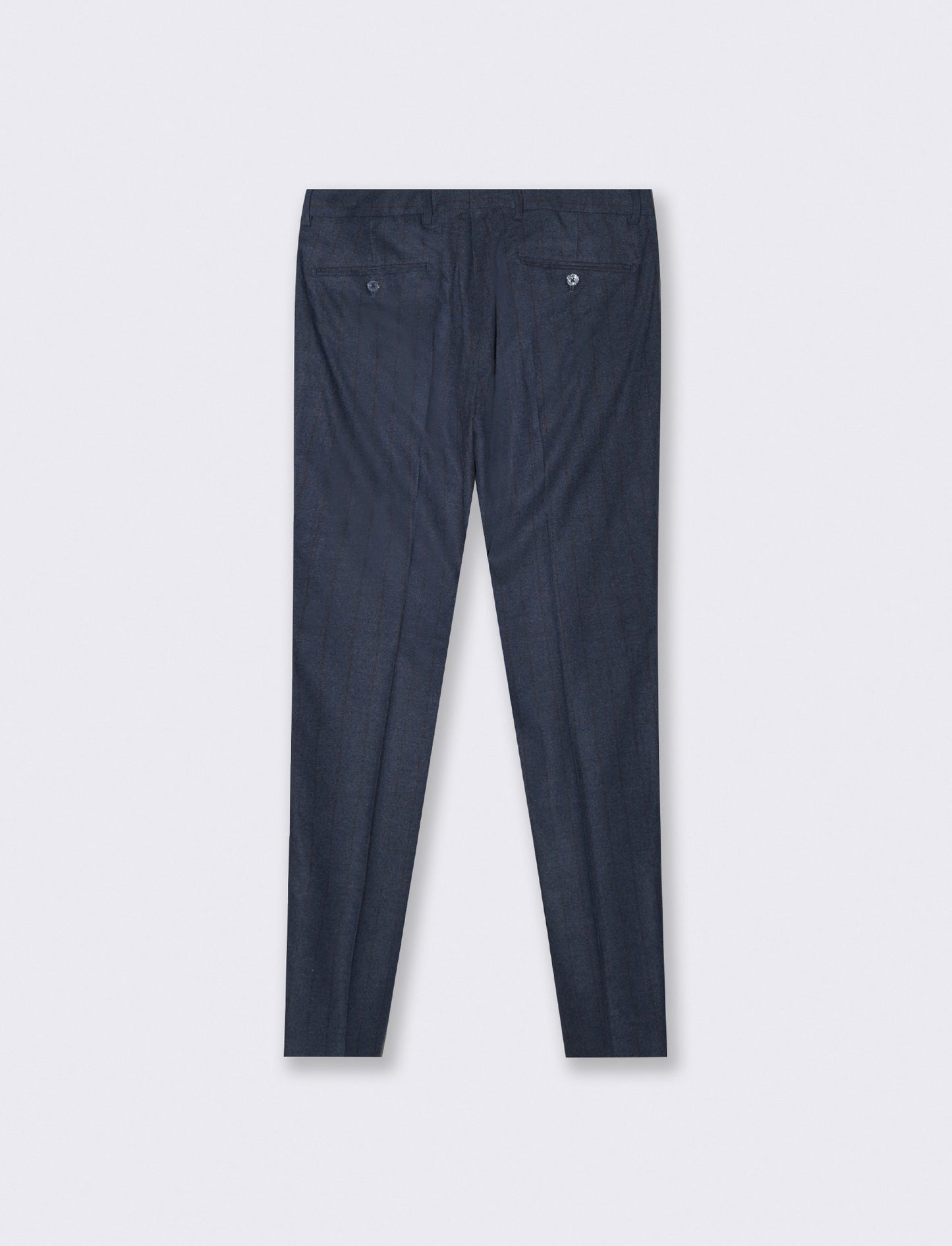 PANTALONI A RIGHE DA COMPLETO FORMAL FIT - Blu