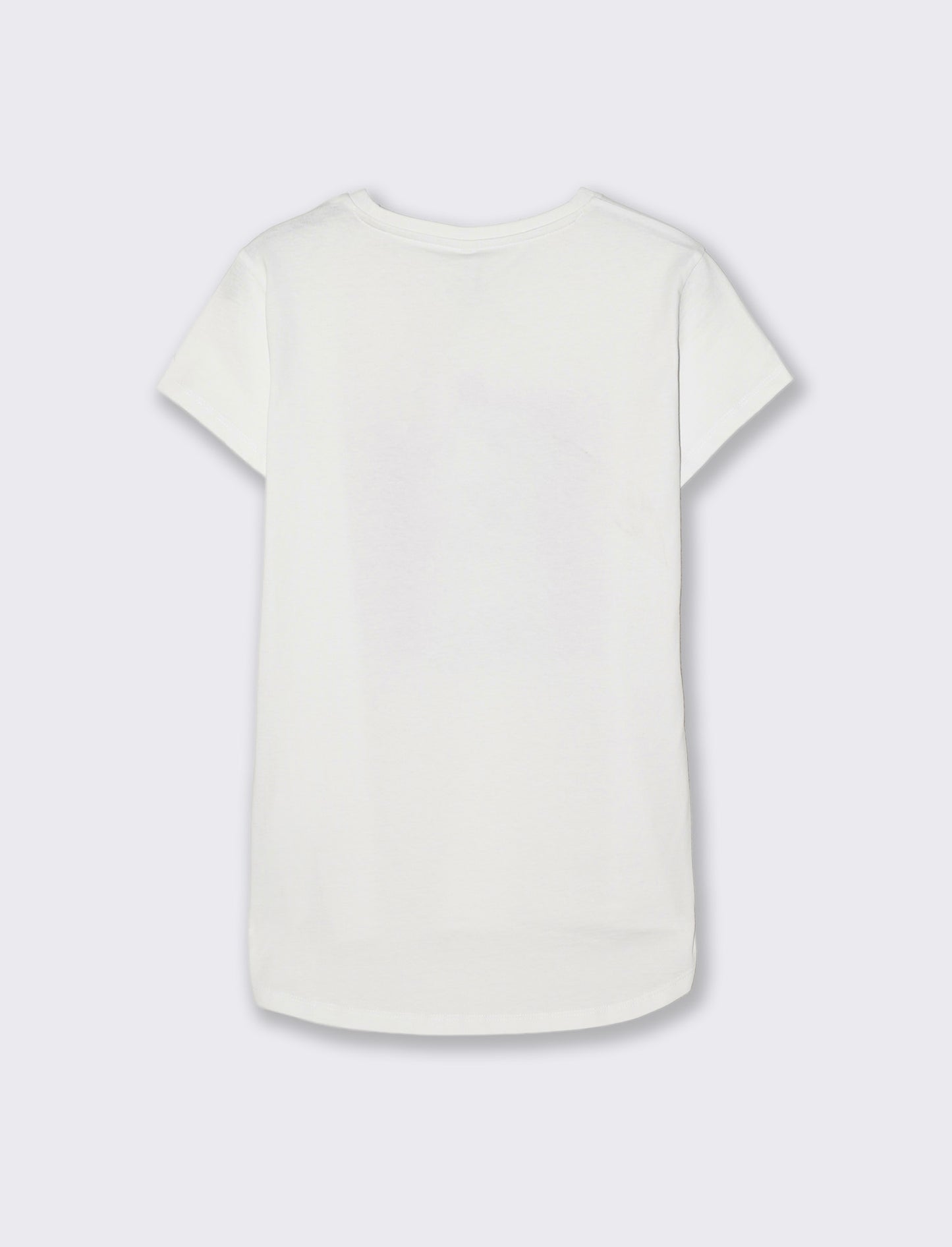T-Shirt Manica Corta con Stampa Petto - var 1