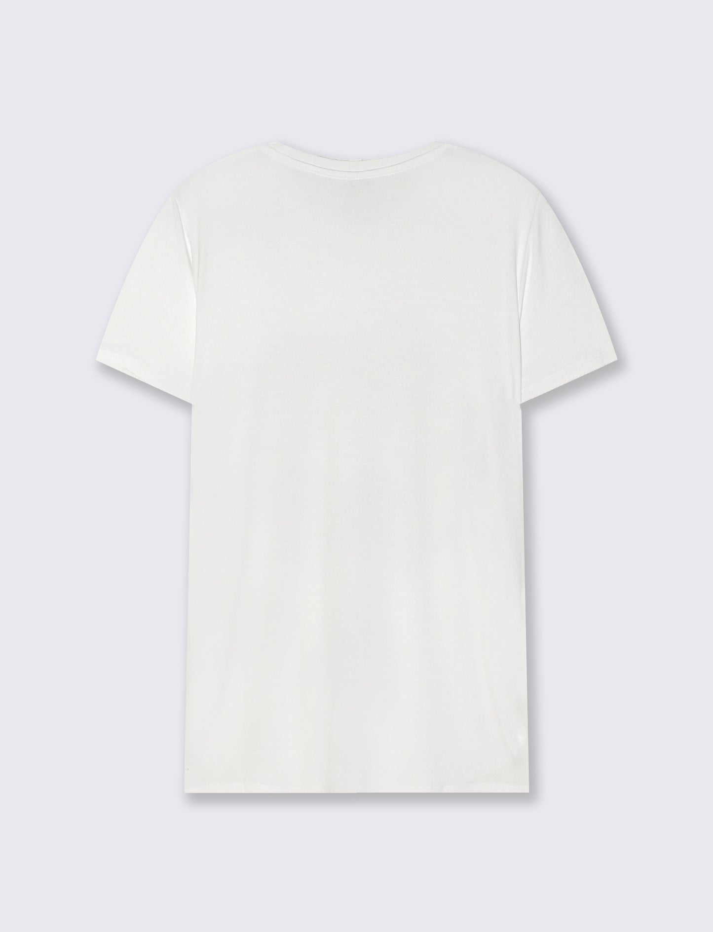 T-Shirt Manica Corta Girocollo con Stampa - var 2