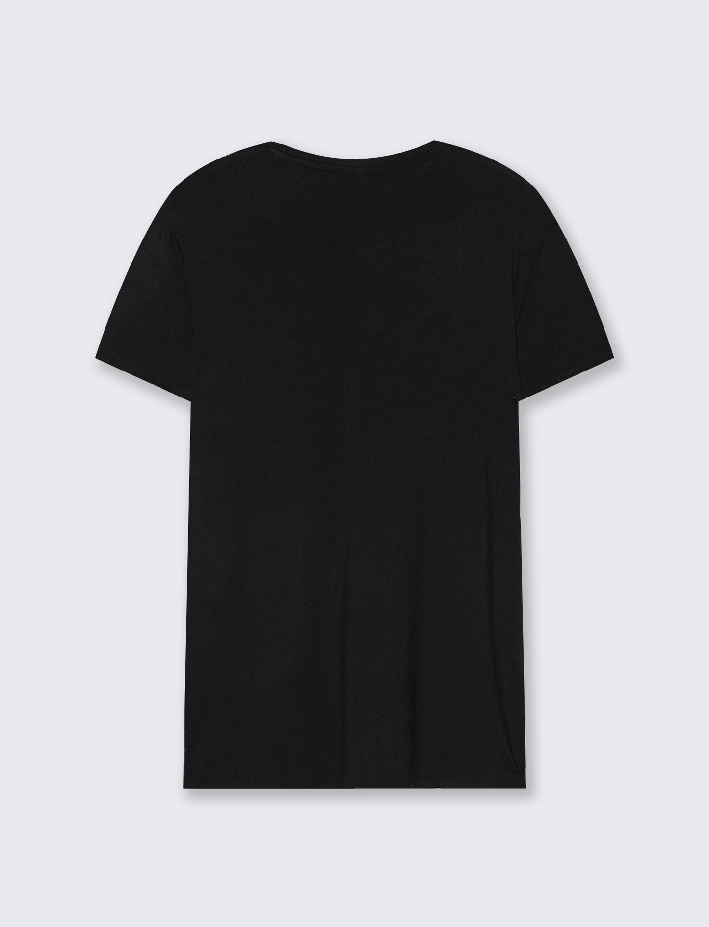 T-Shirt Manica Corta Girocollo con Stampa - var 3