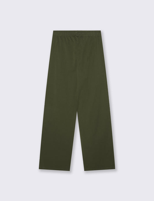 Jogger Basico con Elastico e Tasche - Kaky 1
