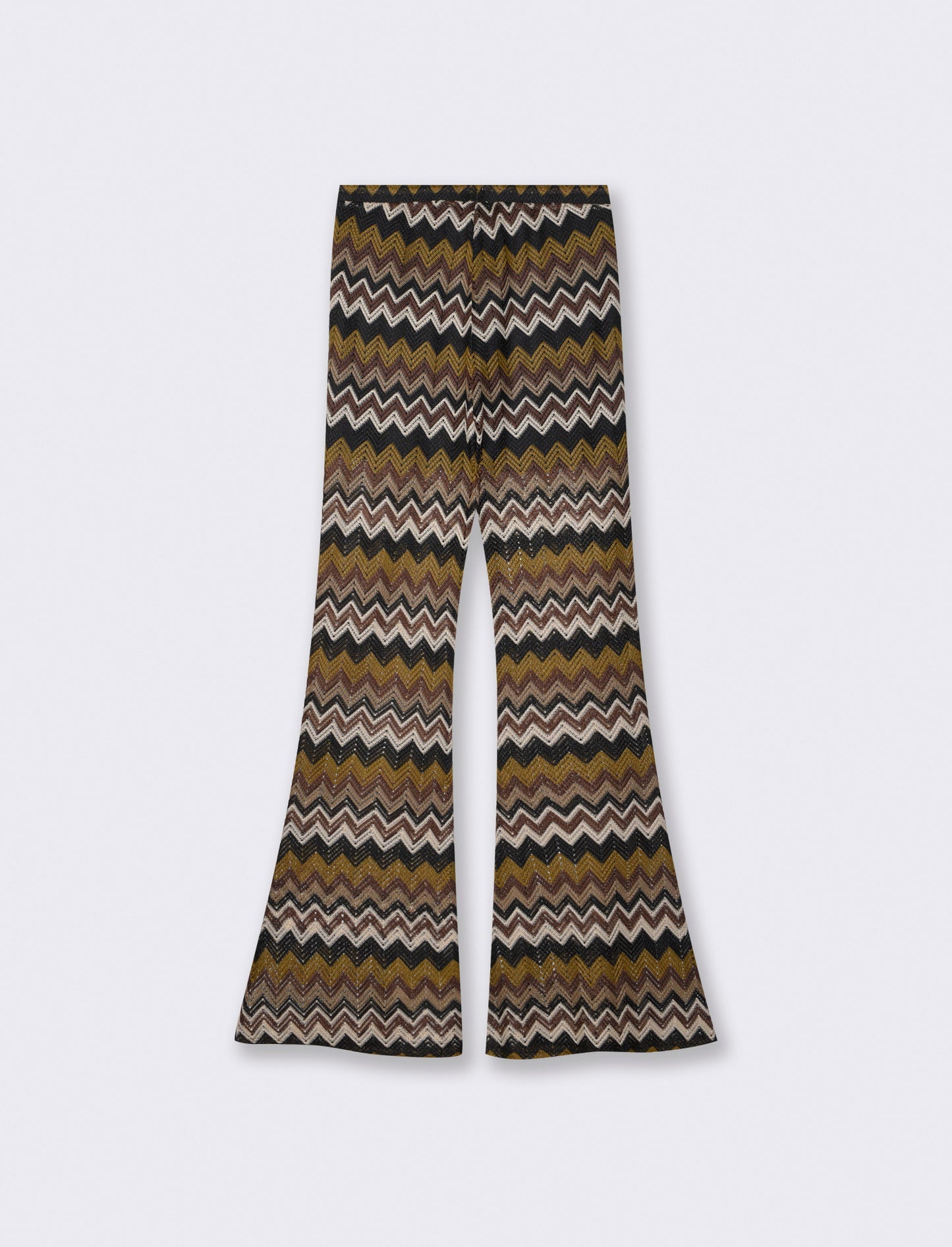 Elastic Waist Pants with Drawstring - 