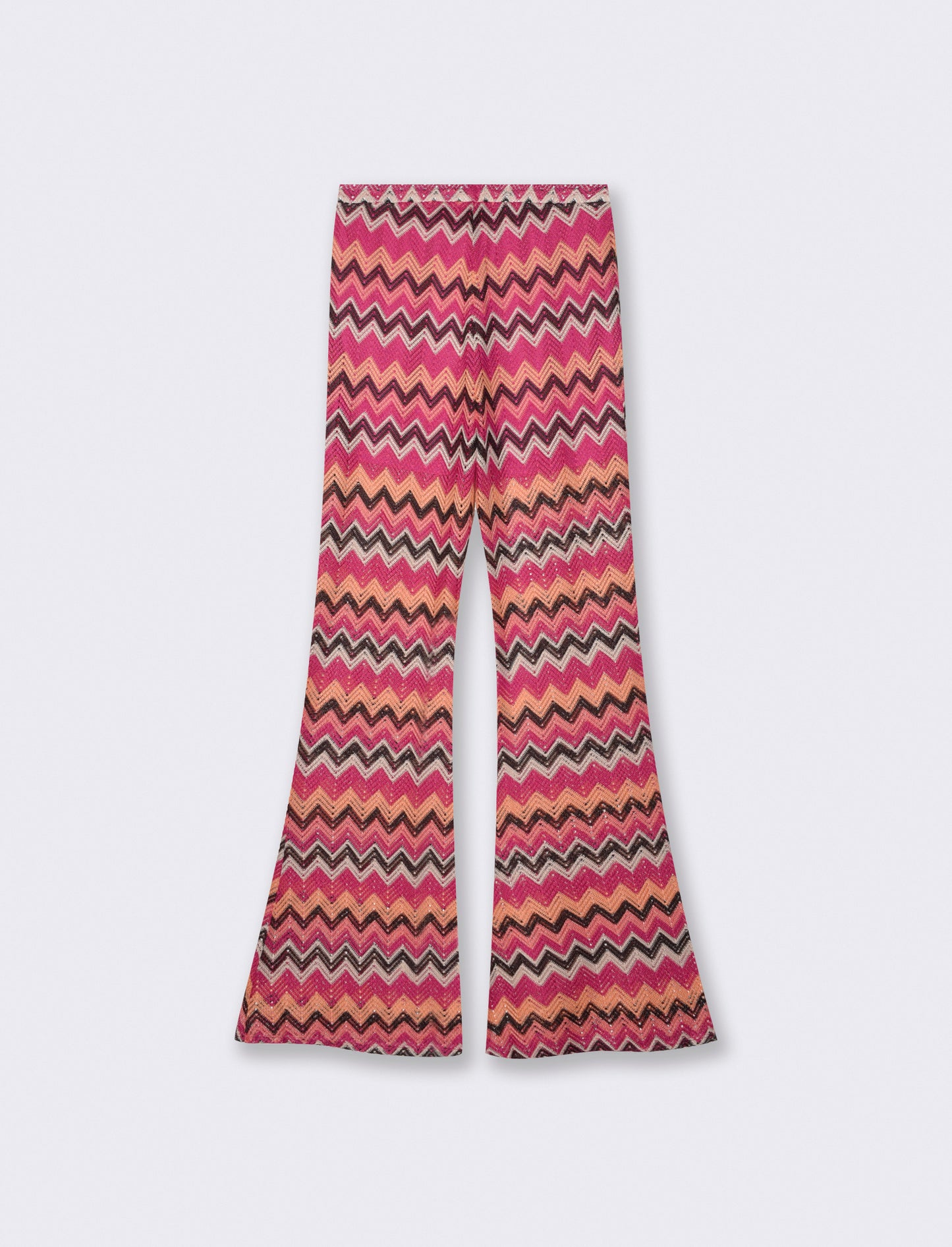 Elastic Waist Pants with Drawstring - 