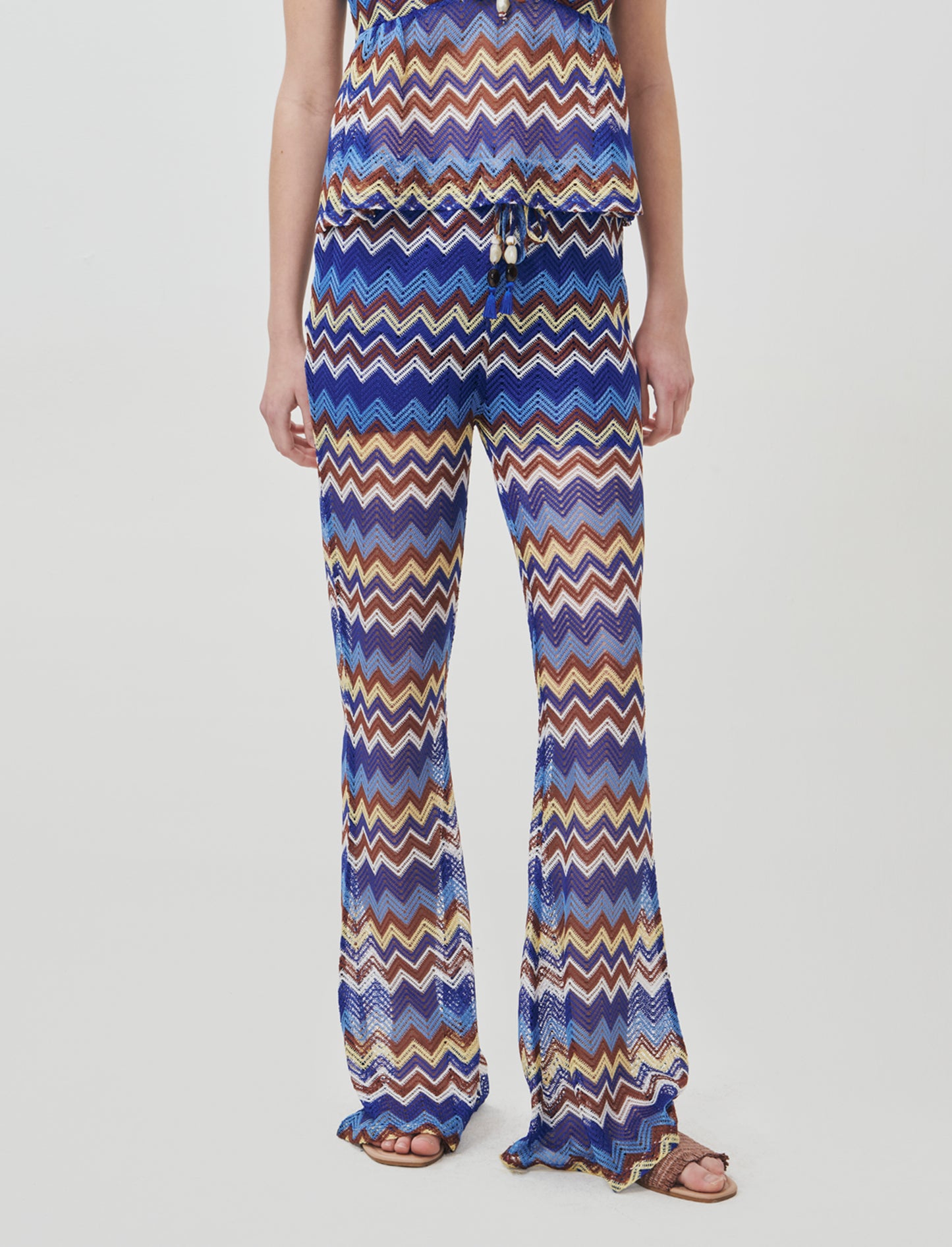 Pantaloni con elastico e coulisse - var 3
