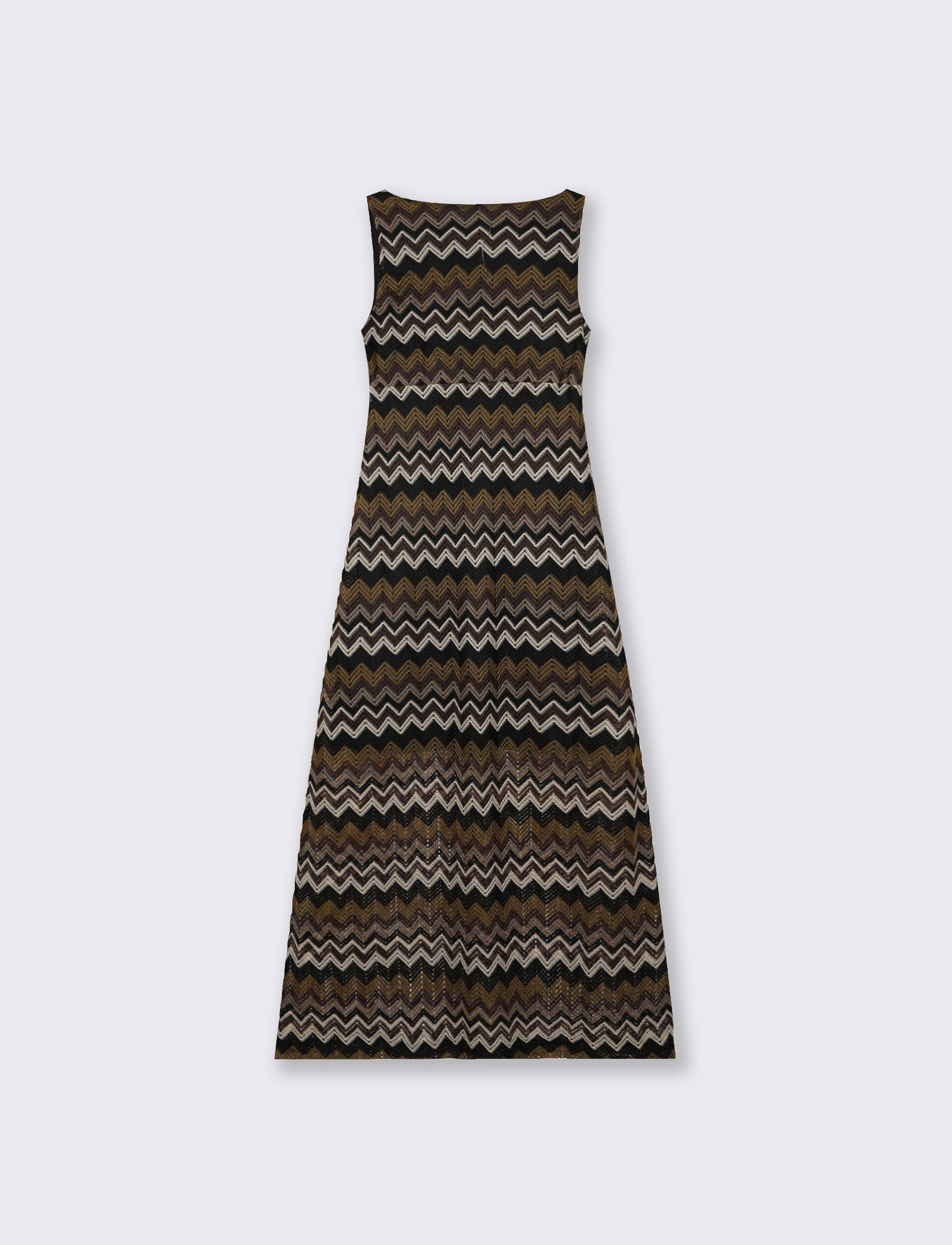Vestito lungo senza maniche con scollo V - var 1