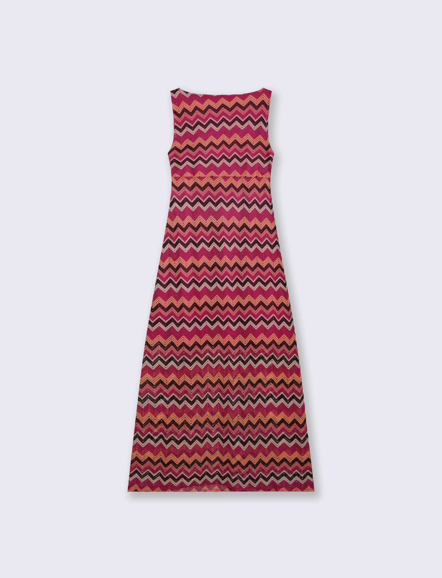 Vestito lungo senza maniche con scollo V - var 2