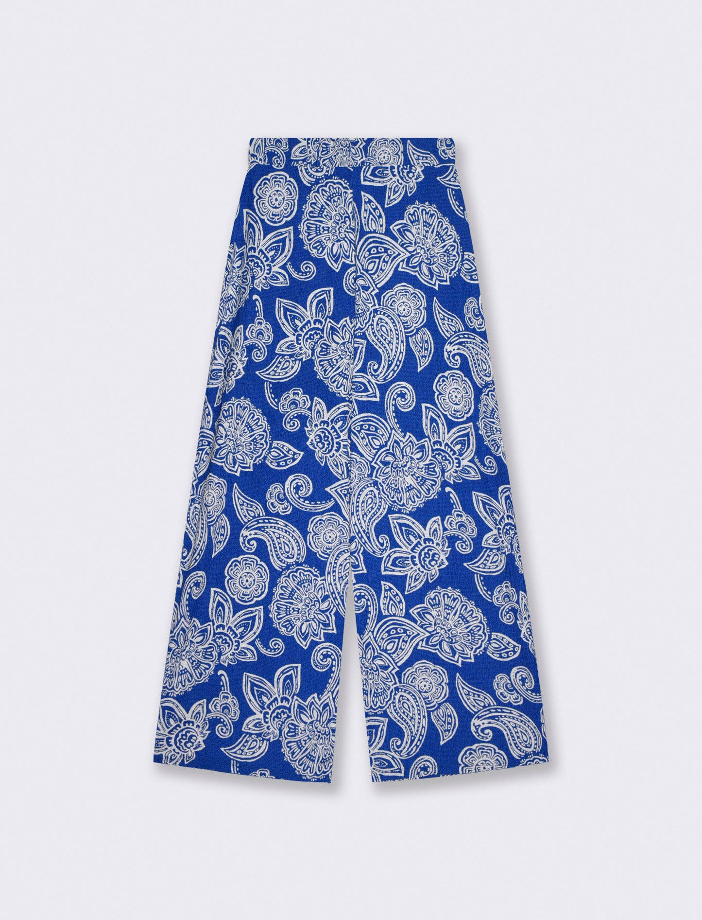 Printed Elastic Pants - 