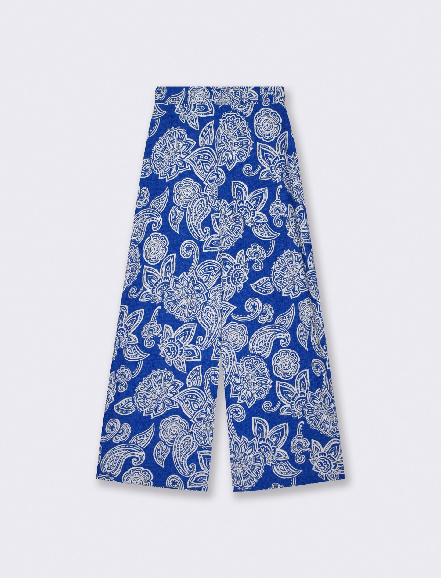 Printed Elastic Pants - 