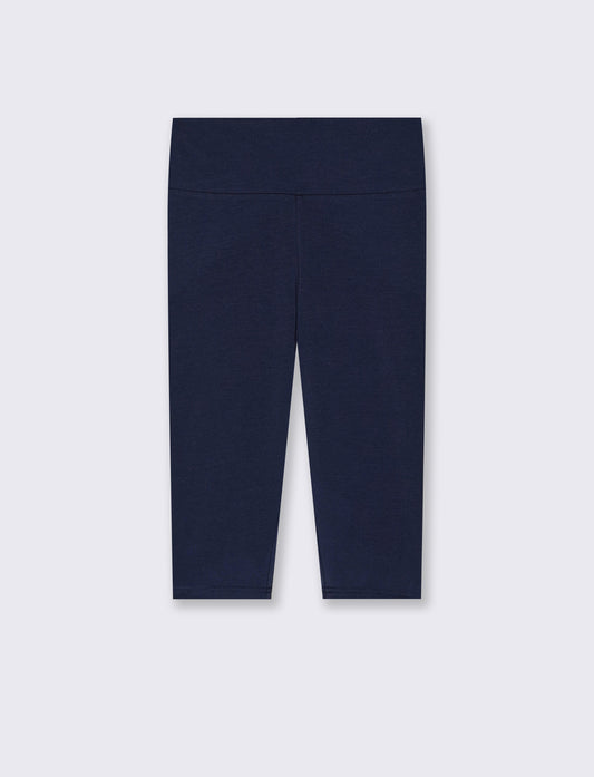 Leggings Vita Alta Pinocchietto - Blu