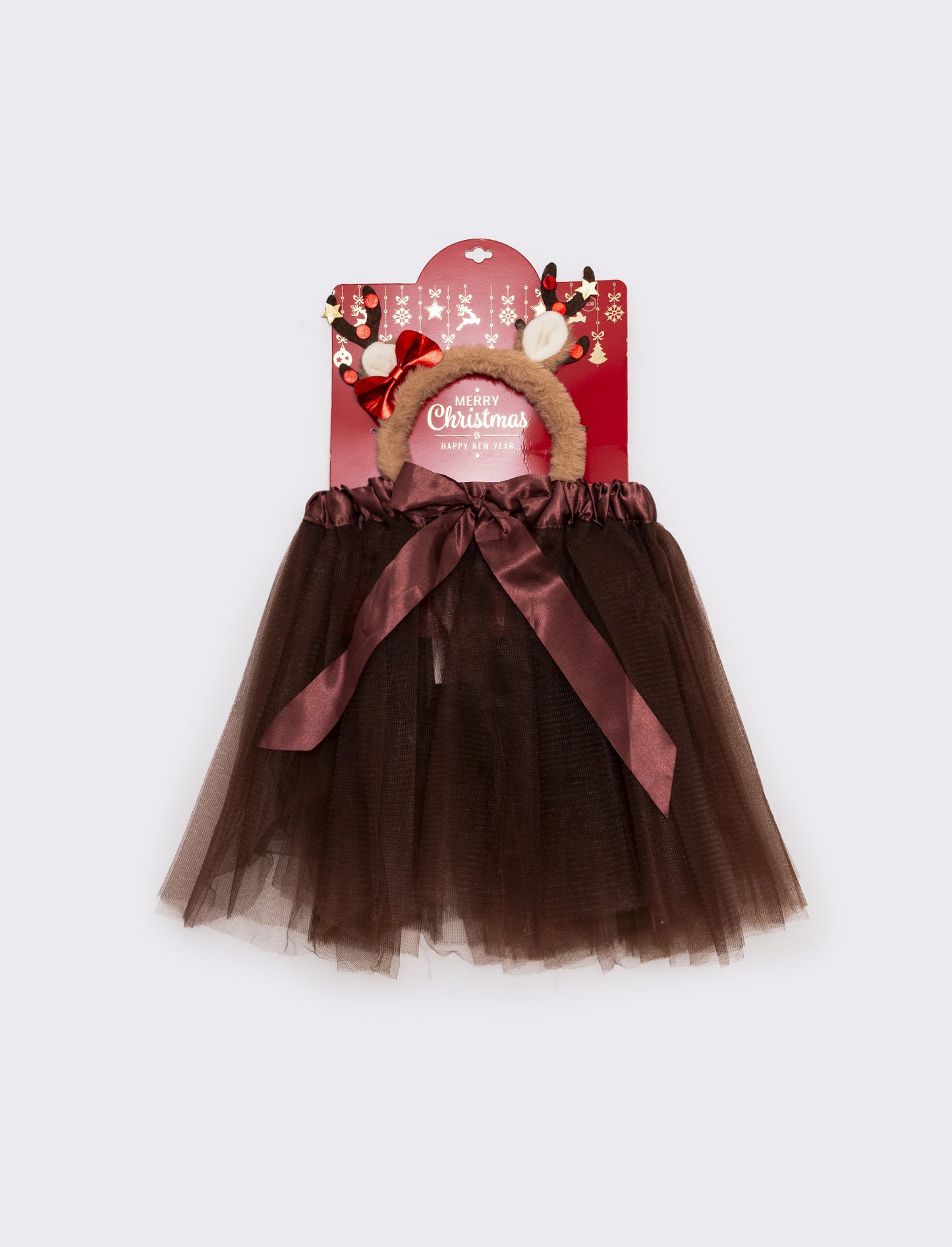 Travestimento bambina natale percorsi - Beige